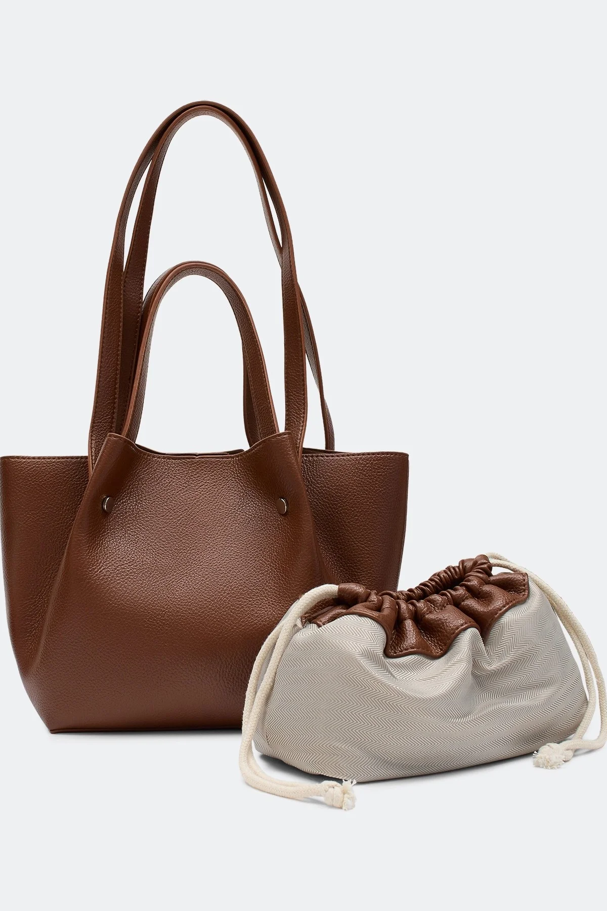 Комплект сумка-шоппер и косметичка, One