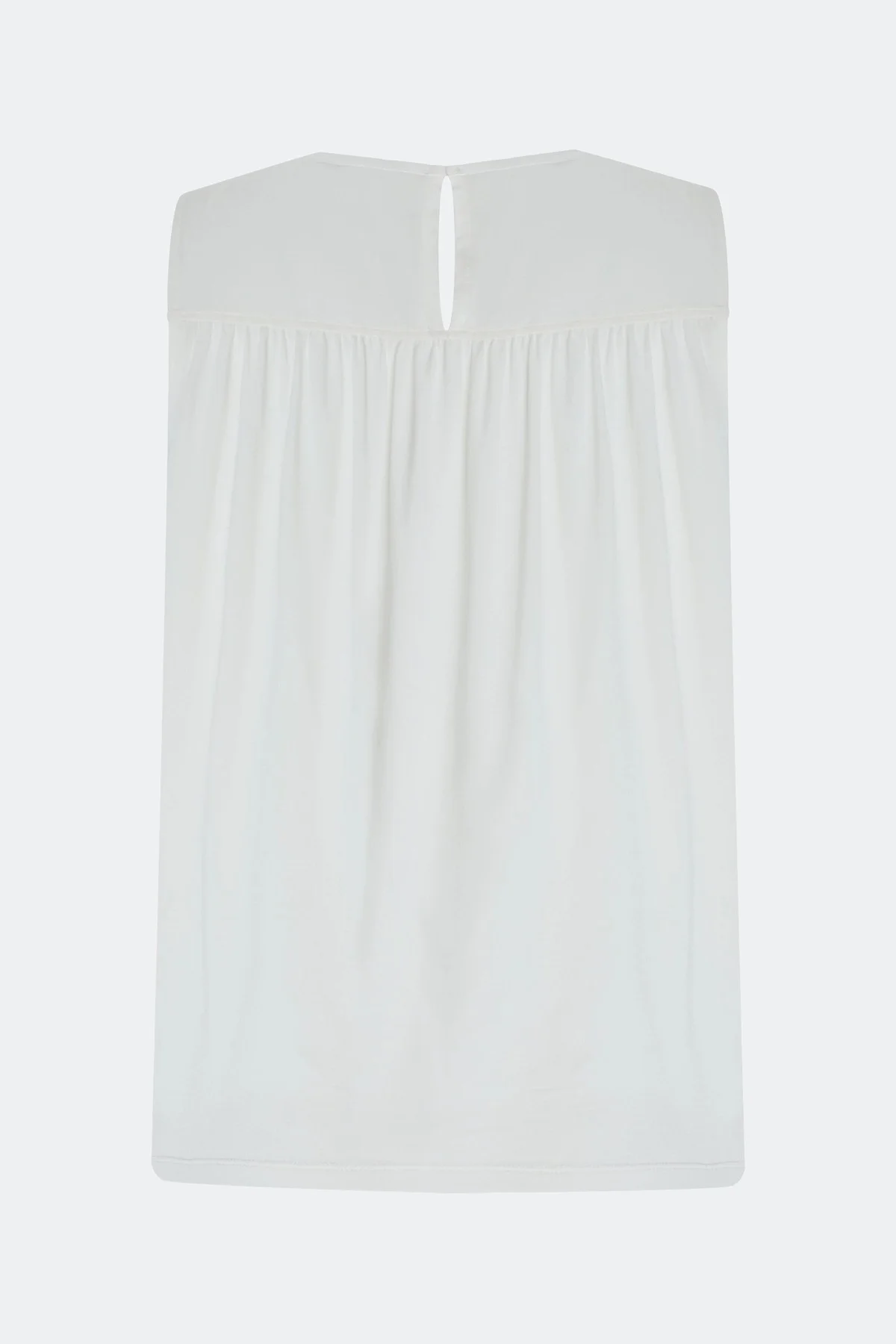 Комбинированный топ с шифоном, 38