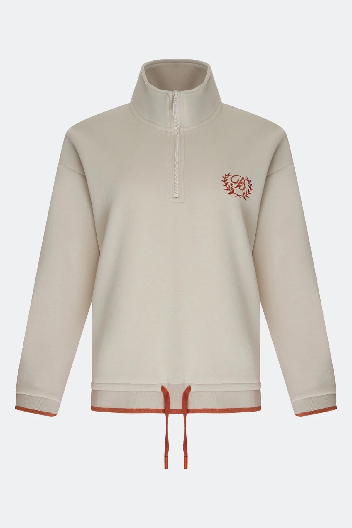 Свитшот с высоким воротником, 38