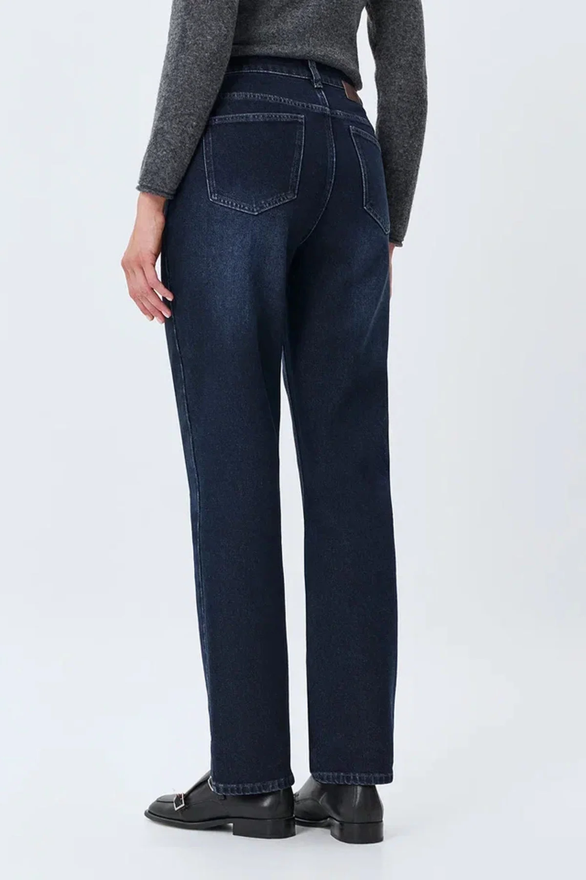 Темно-синие джинсы Slim fit, 42