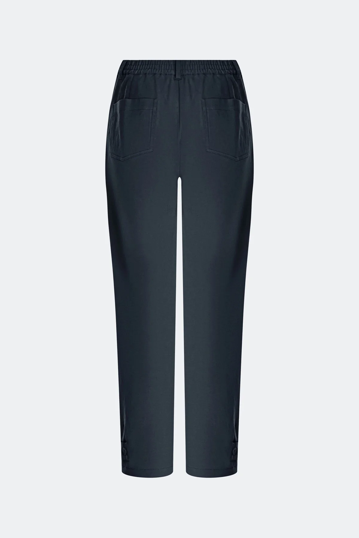 Брюки из тенселя с хлястиками, 38