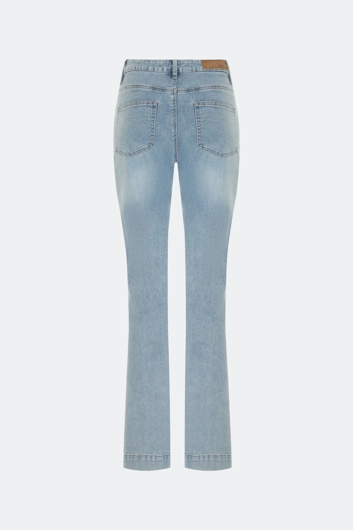 Джинсы bootcut с акцентными стрелками, 52