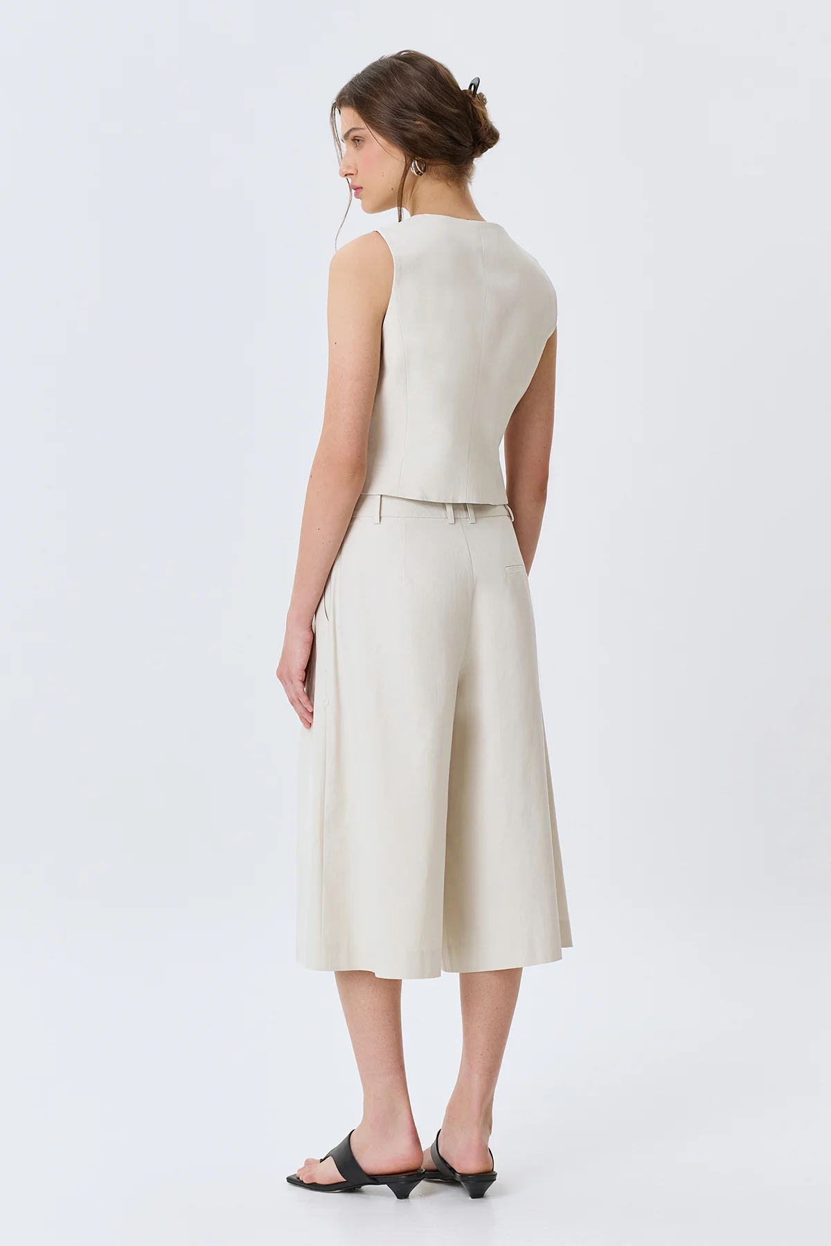 Классический жилет из лиоцелла и хлопка, 44