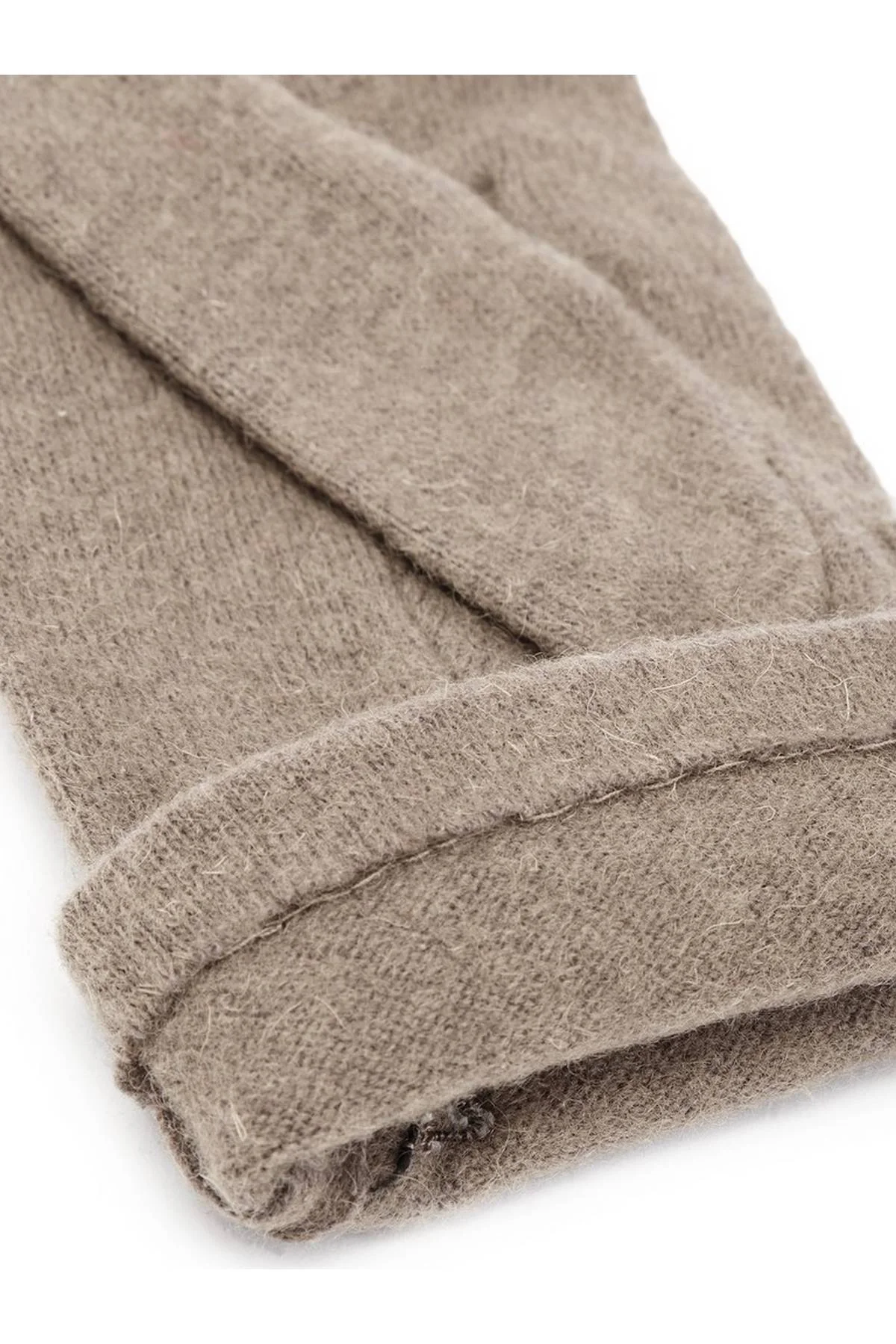 Перчатки серо-коричневые, S