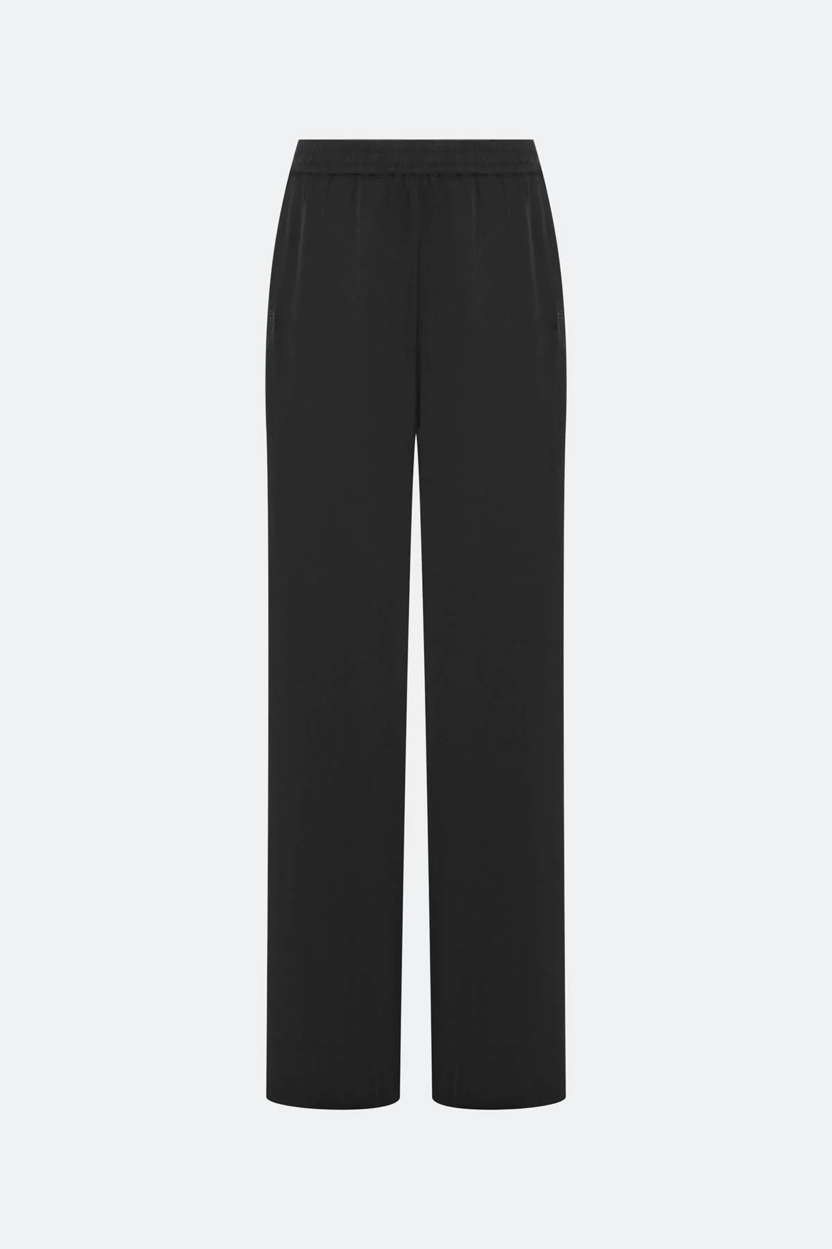 Лимитированная серия свободные брюки из шелковистой вискозы и ремень, 46