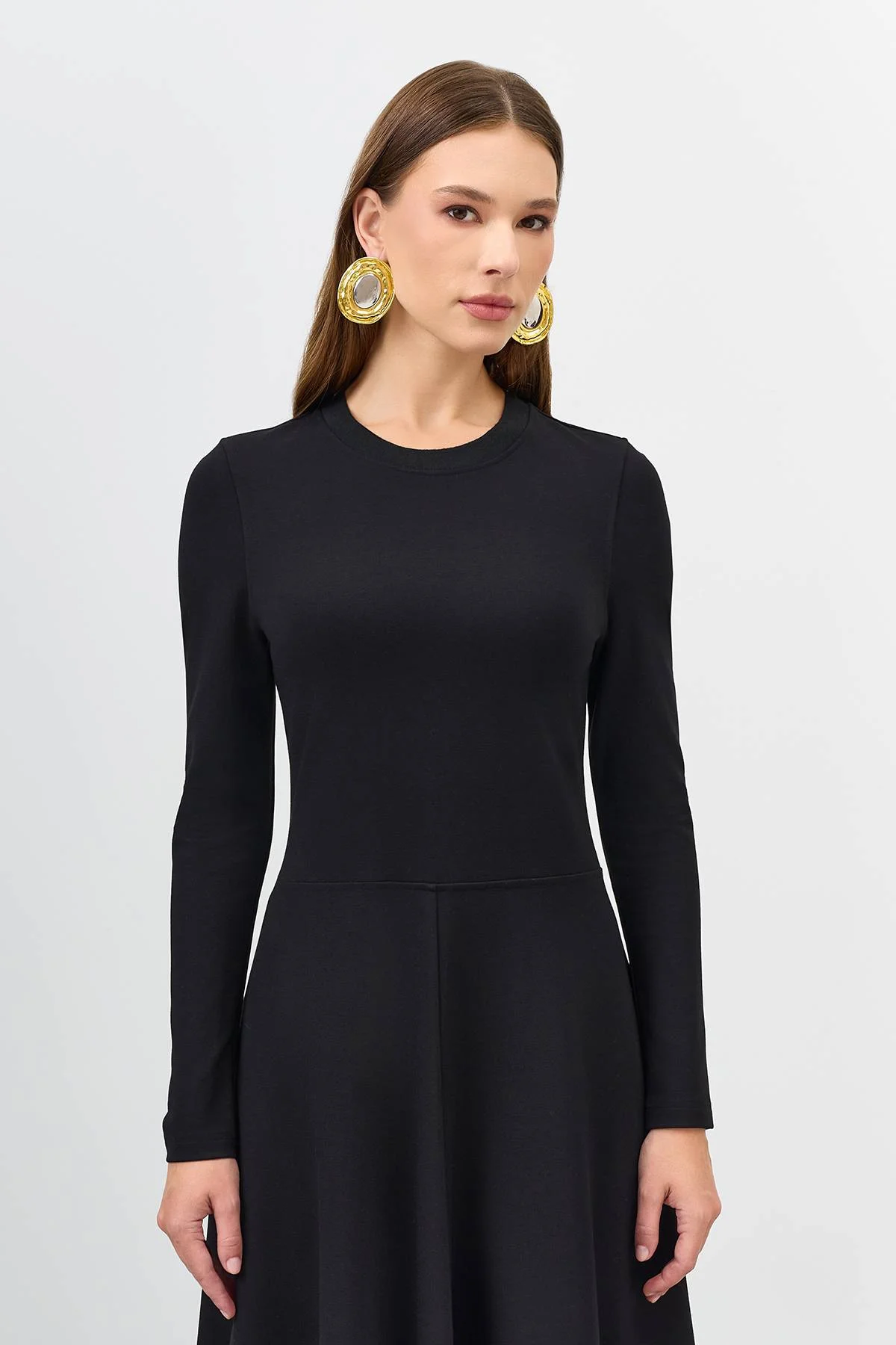 Лимитированная серия приталенное трикотажное платье и ремень, 44