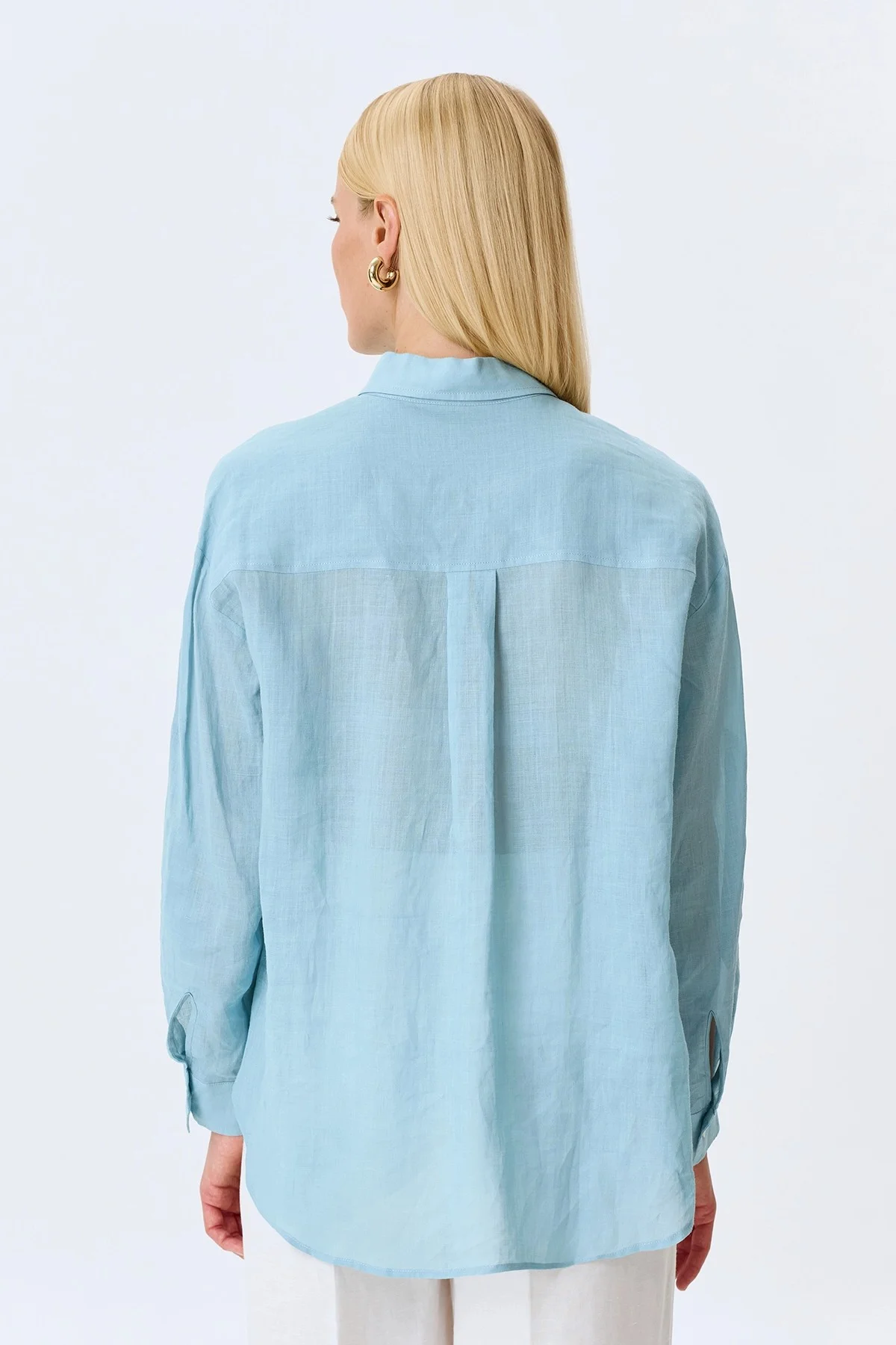 Яркая блузка из 100% рами, 36