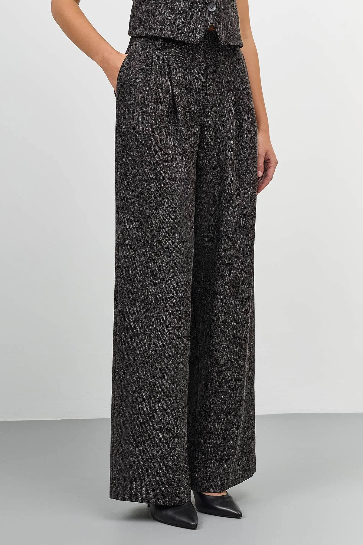 Лимитированная серия классические брюки со стрелками и ремень, 46