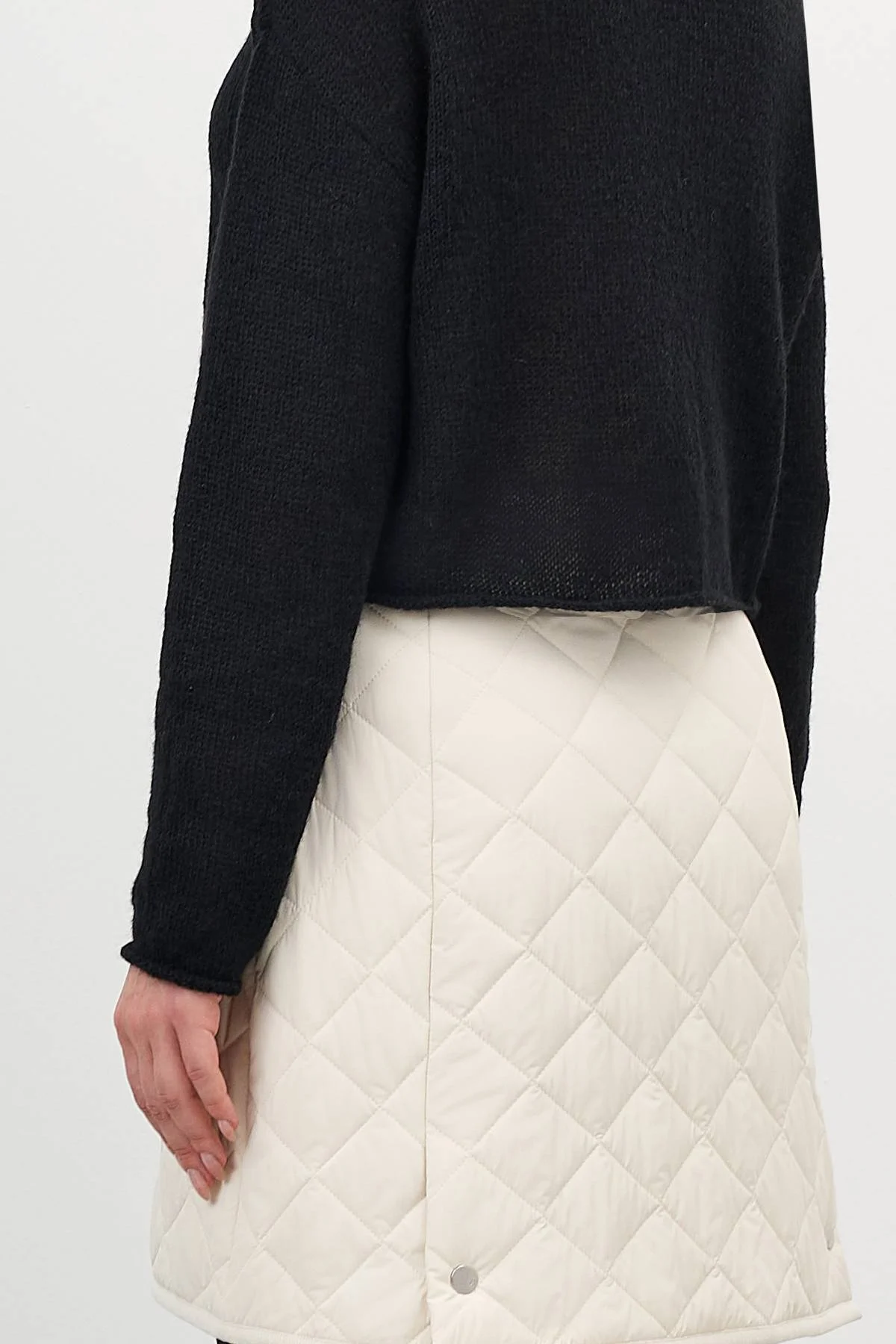 Укороченный тонкий джемпер, 42