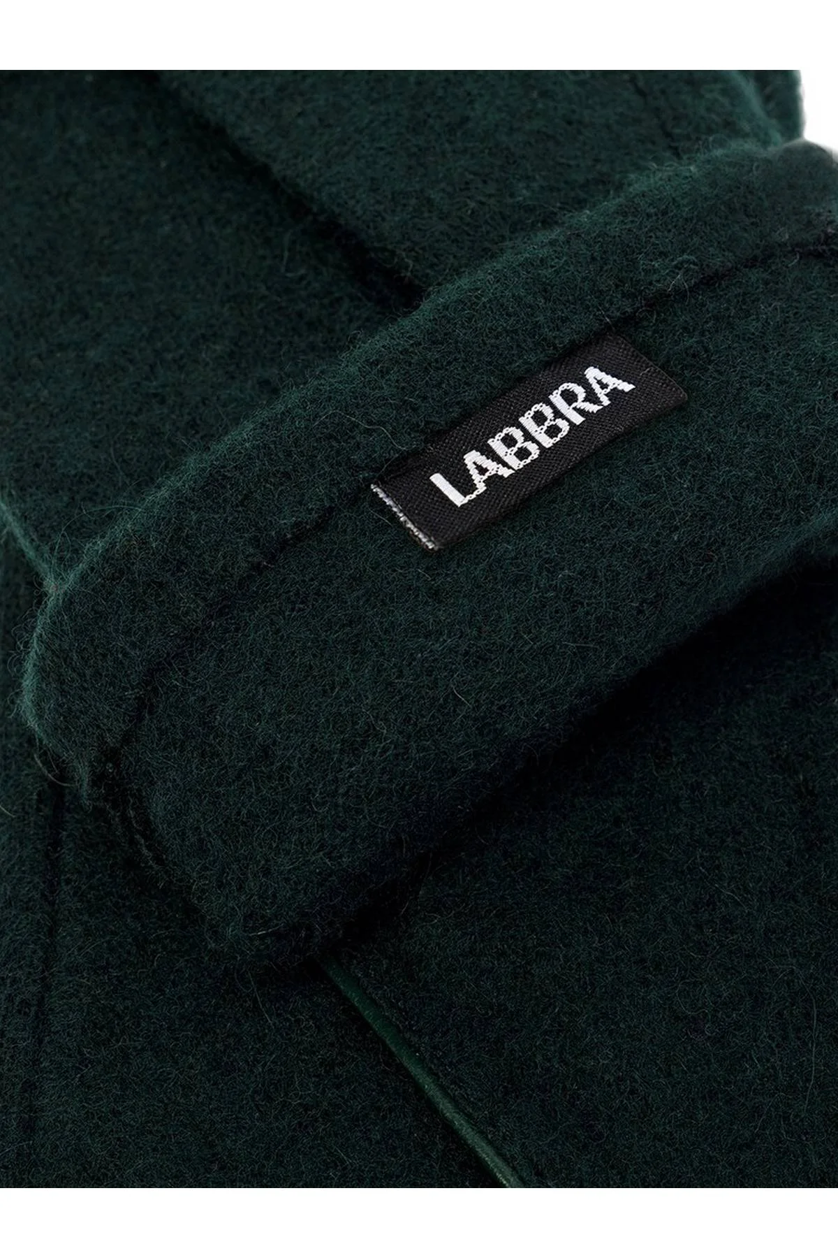 Перчатки темно-зеленые, S