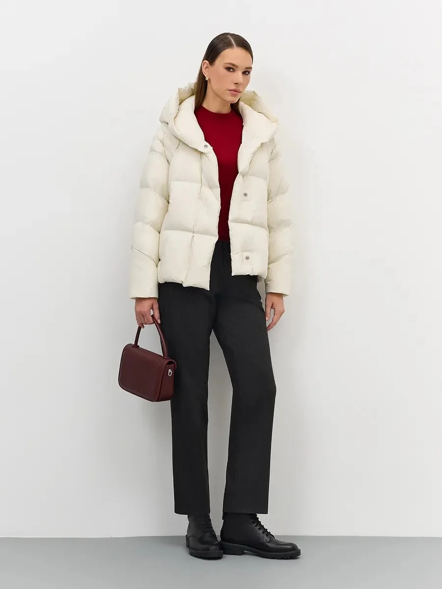 Легкий короткий пуховик, 44