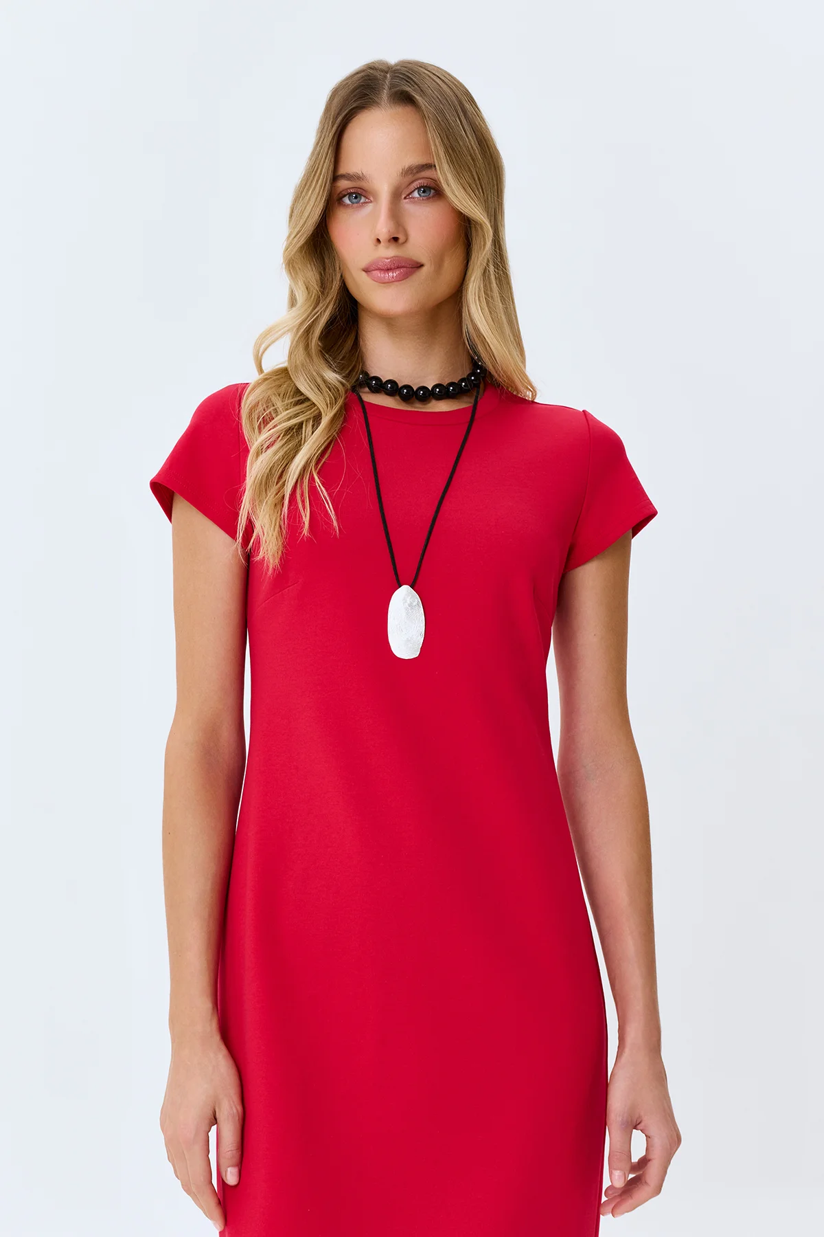 Платье длинное вечернее с разрезом, 42