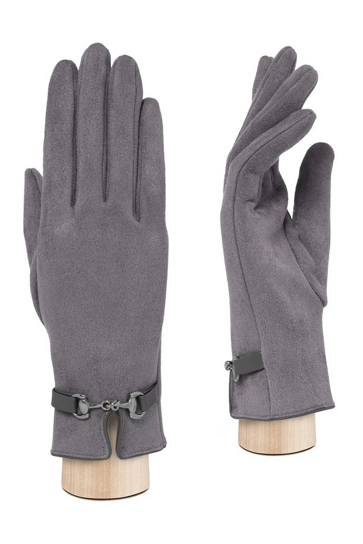 Перчатки серые, M