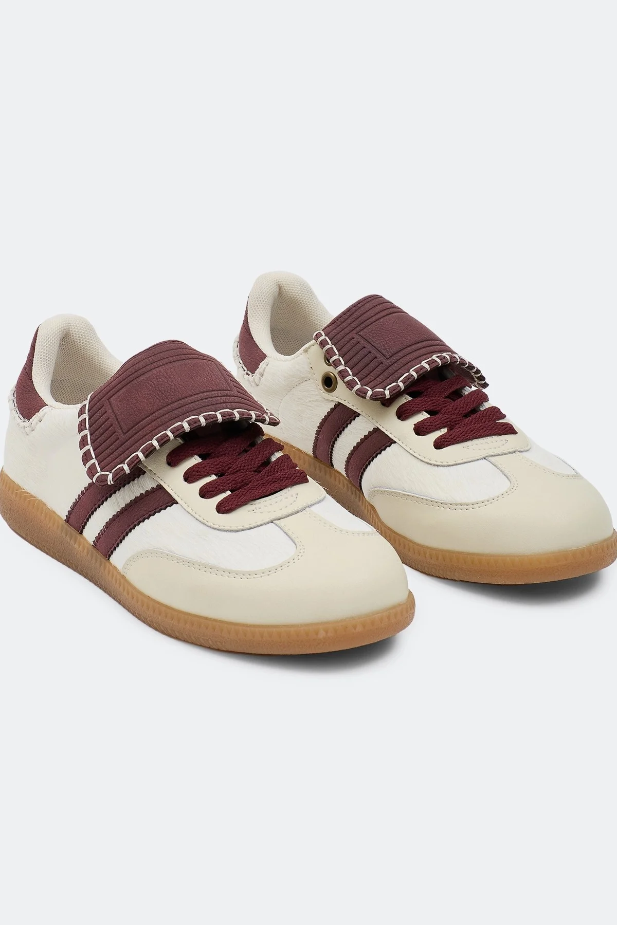 Кеды из комбинированной кожи, 36