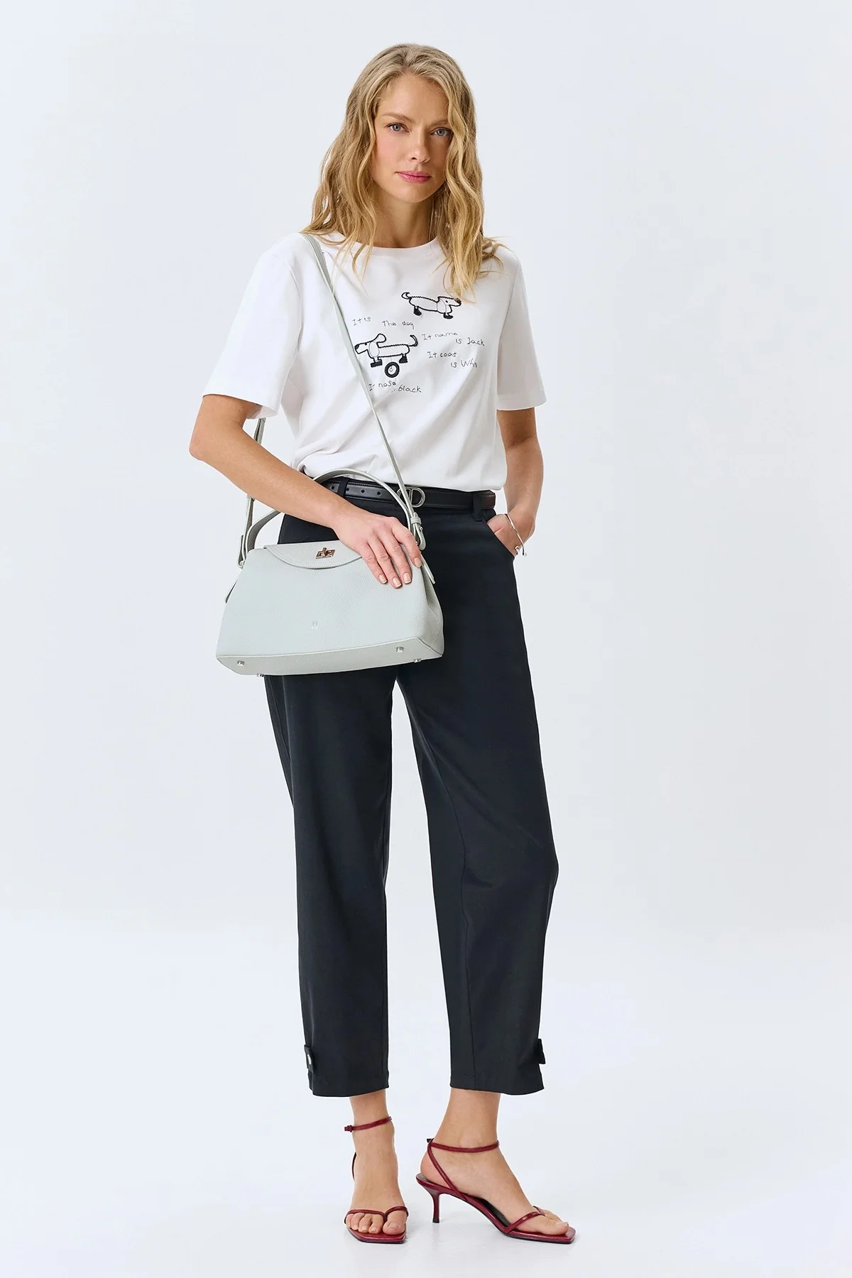 Сумка кроссбоди с короткой ручкой, One