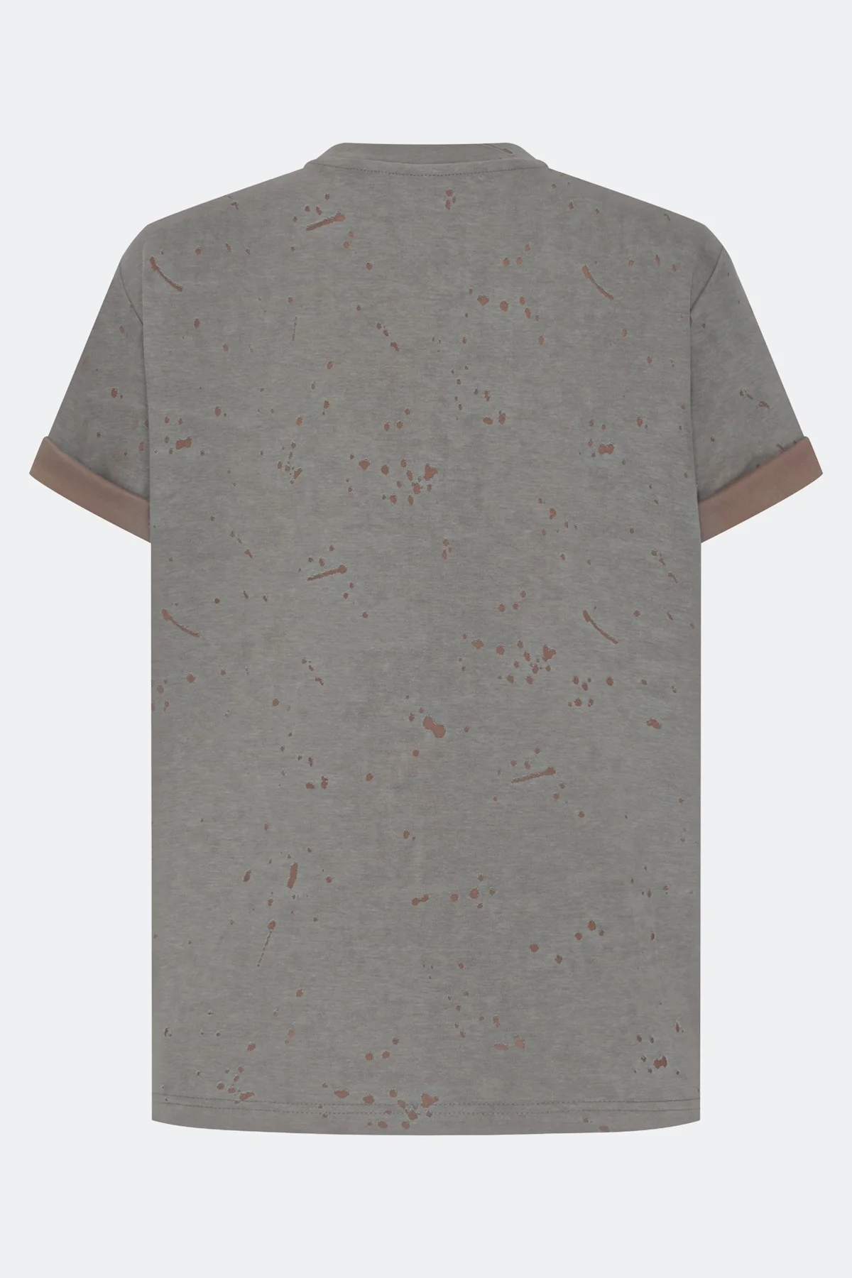 Футболка с дестроями в стиле "College", 48