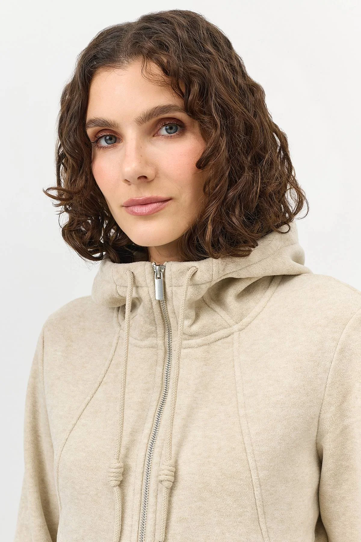 Теплый укороченный худи, 52