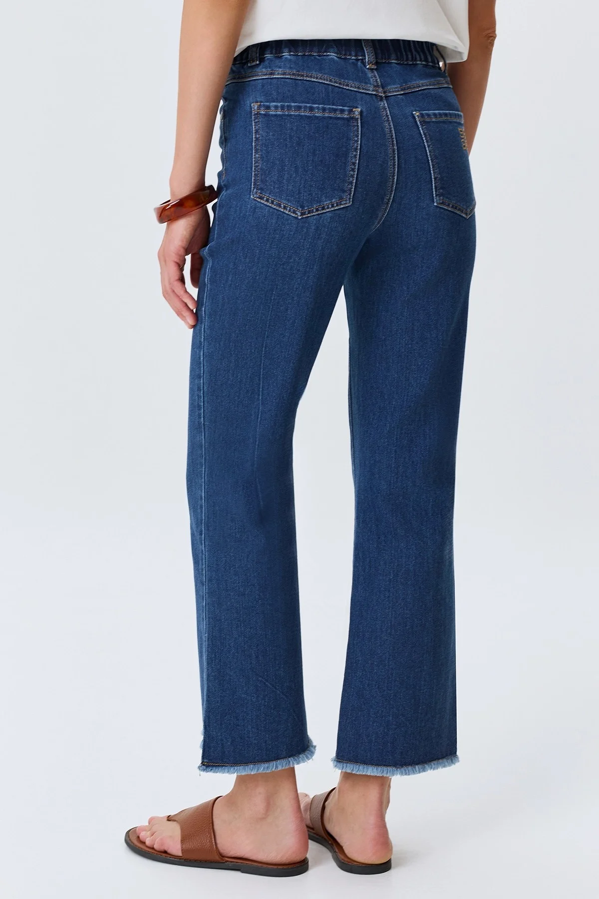 Укороченные джинсы Row hem, 34