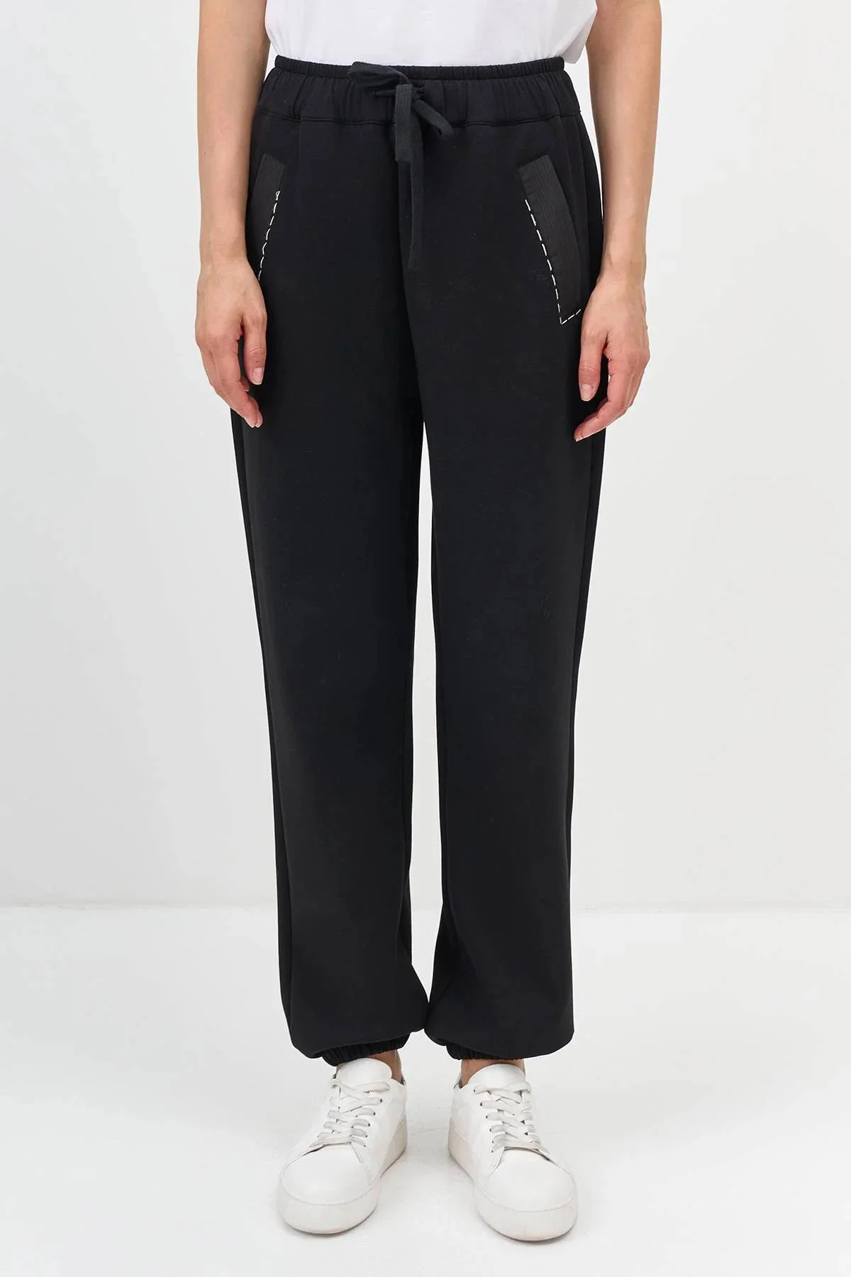 Джоггеры с декором на карманах, 36