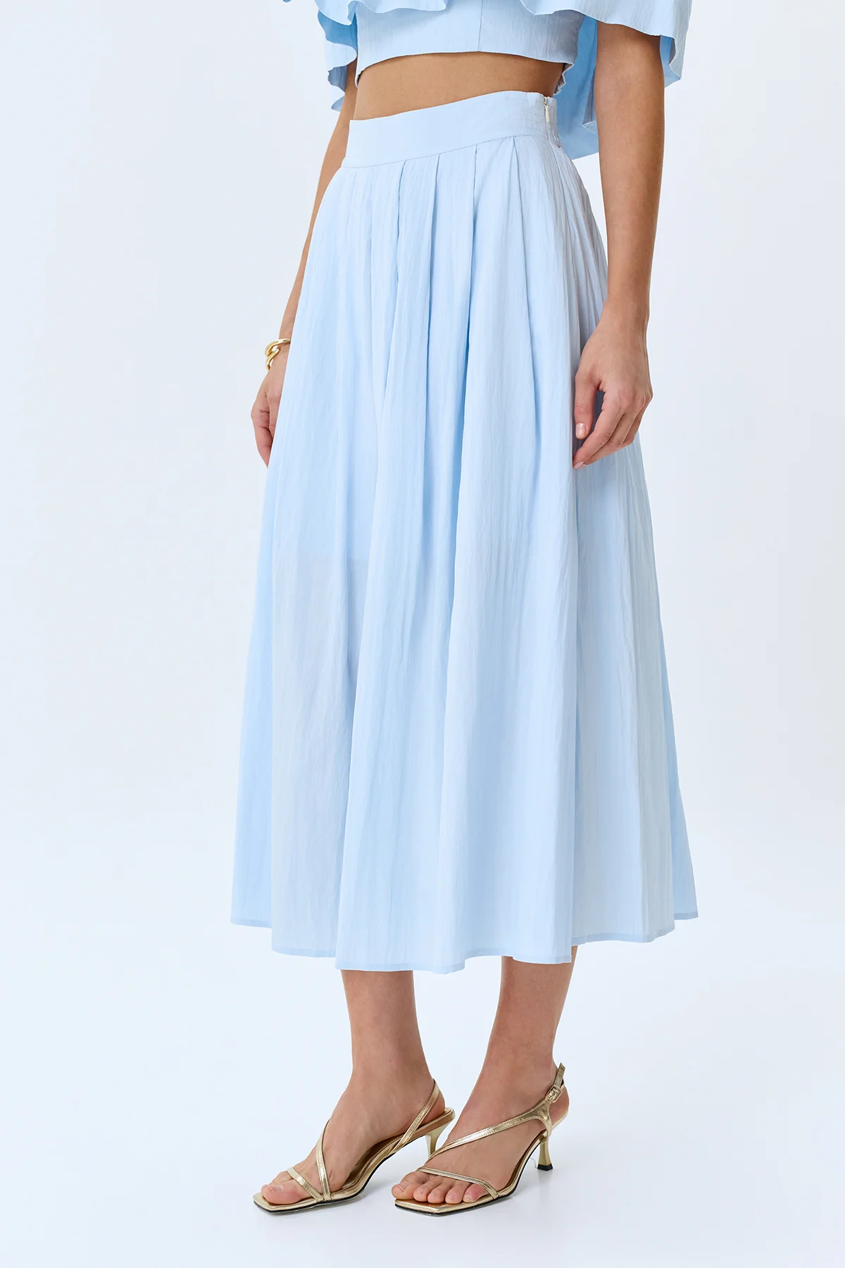 Юбка клеш из района, 48