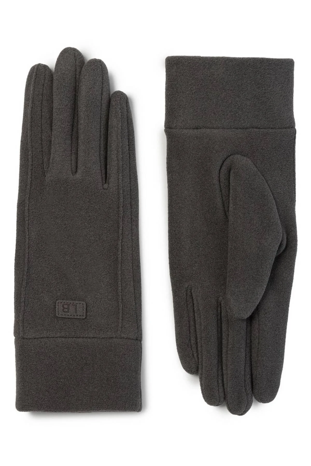 Перчатки темно-серые, M