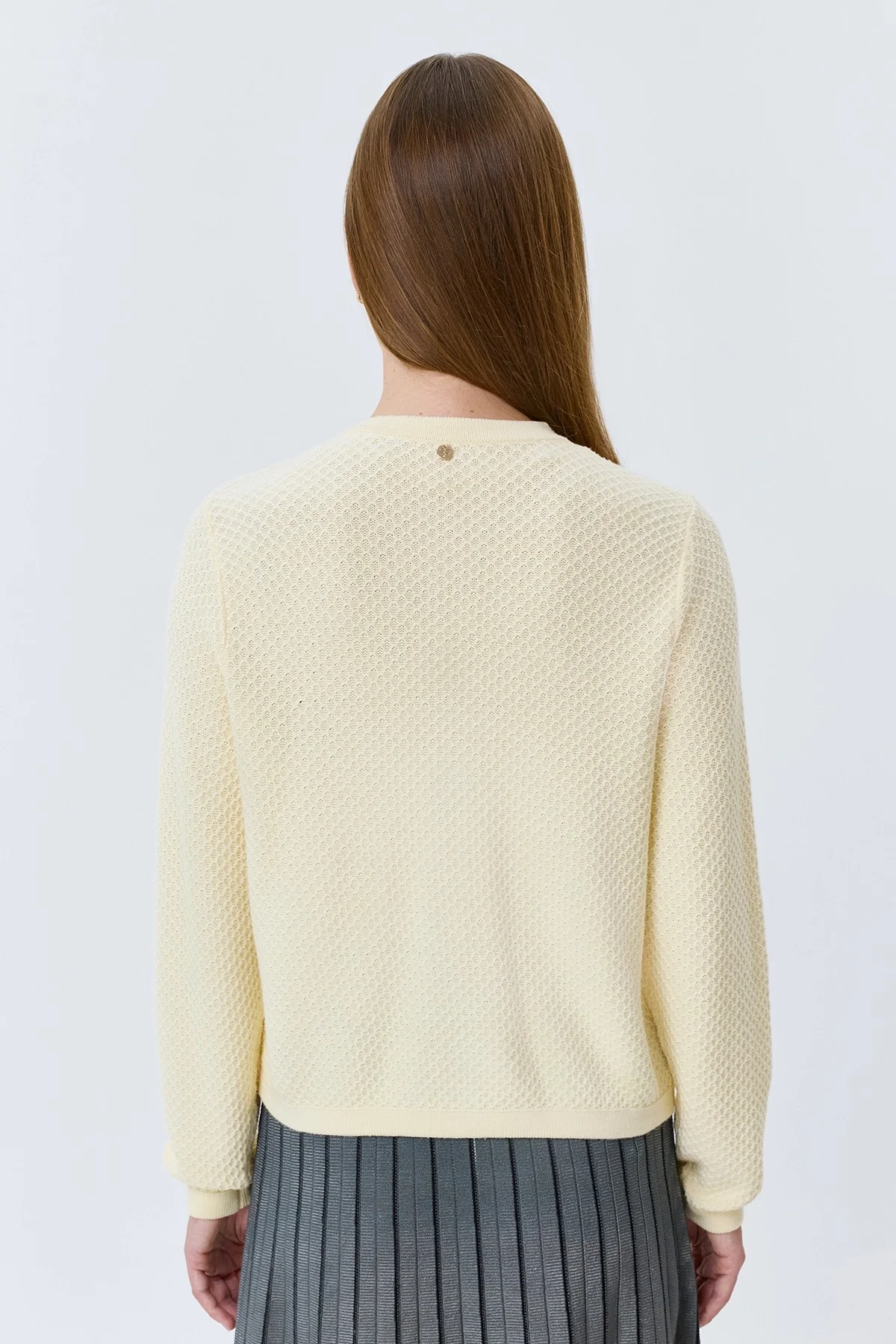 Вязаный кардиган из смесового района, 36