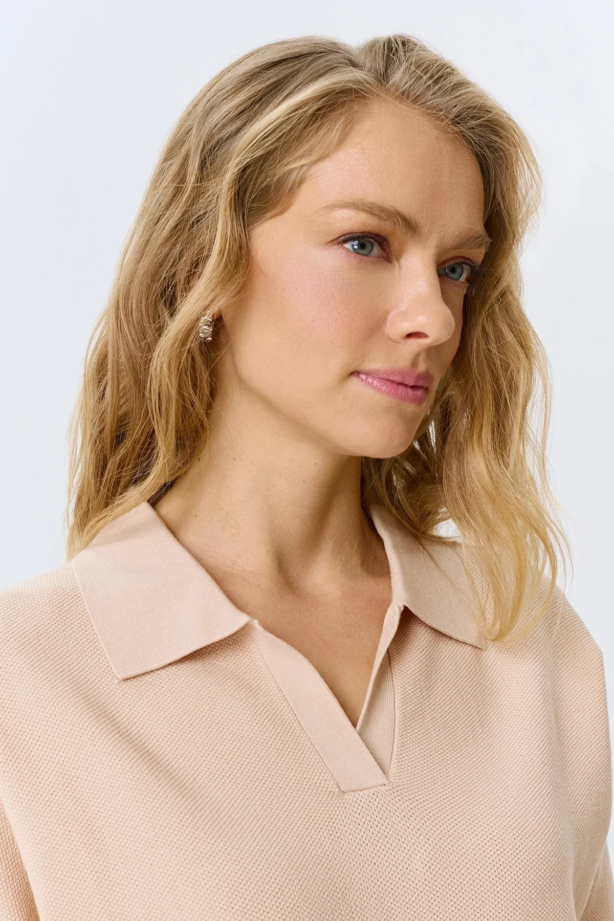 Джемпер поло из тенселя, 38