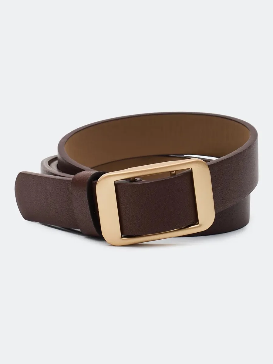 Ремень тонкий для платьев на талию, One