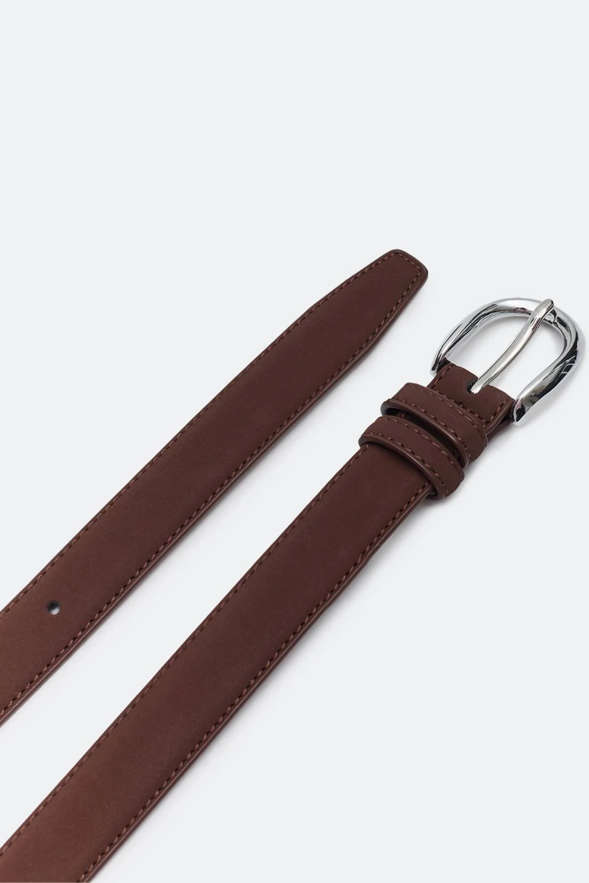 Лимитированная серия свободный джемпер в цвете Мокко с ремнем, 44