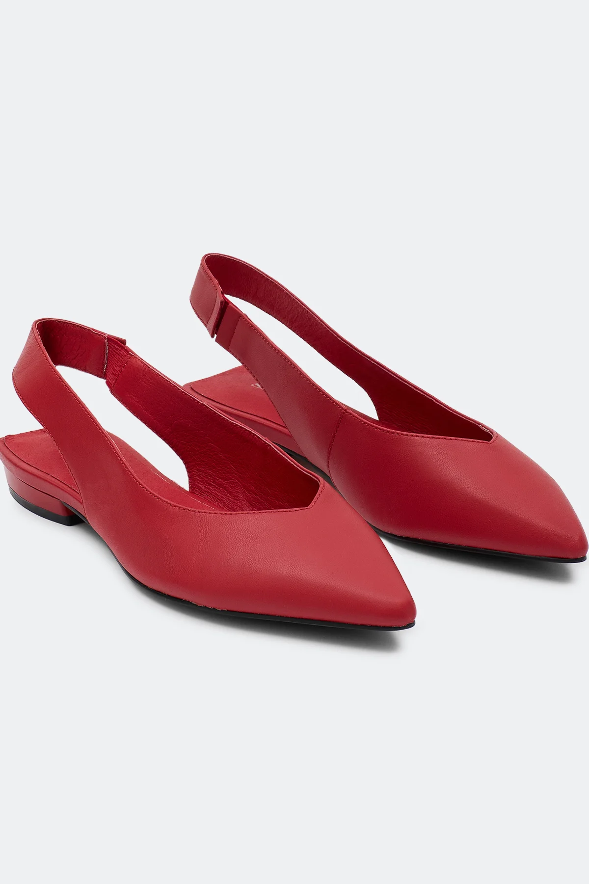 Туфли слингбэки из натуральной кожи, 40