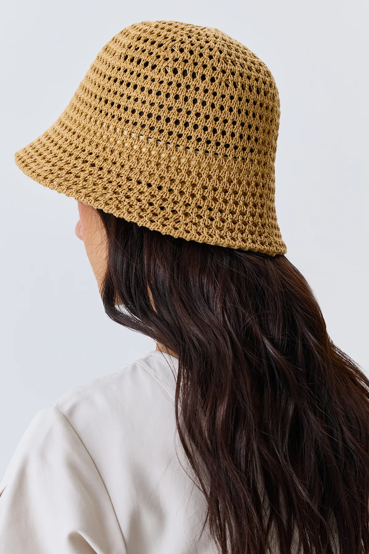 Пляжная ажурная панама, One