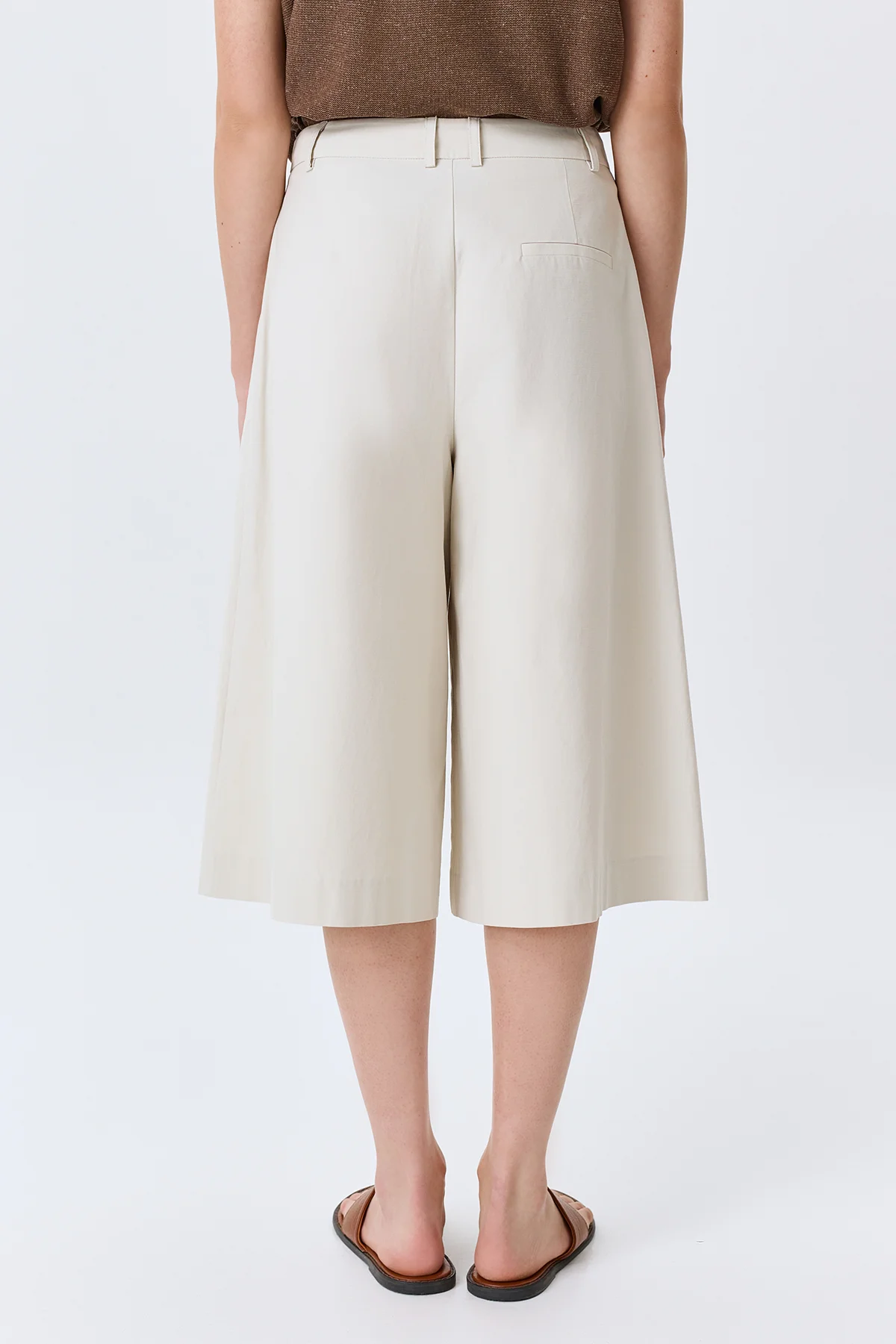 Удлиненные бермуды из лиоцелла и хлопка, 52