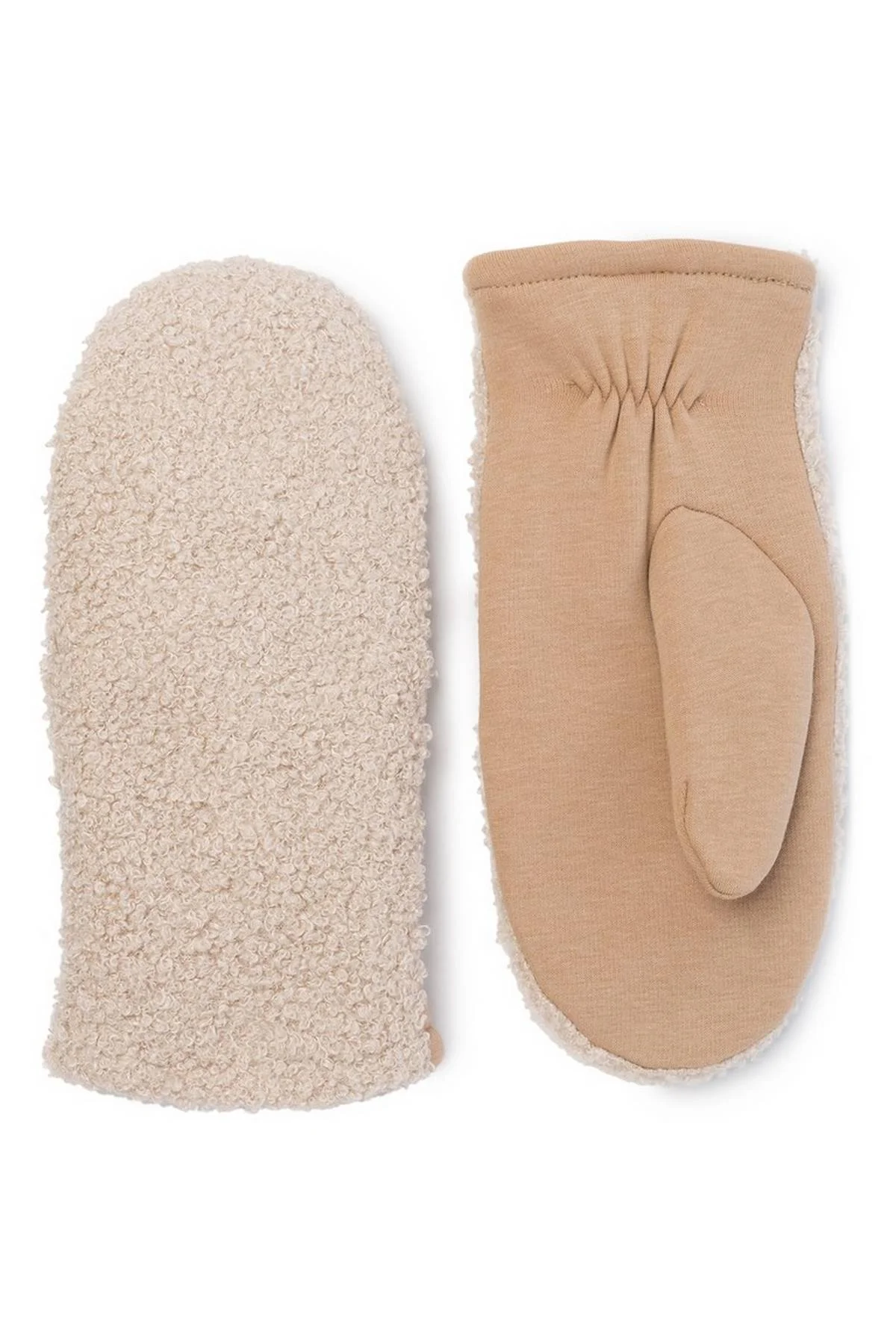 Рукавицы слоновая, кость