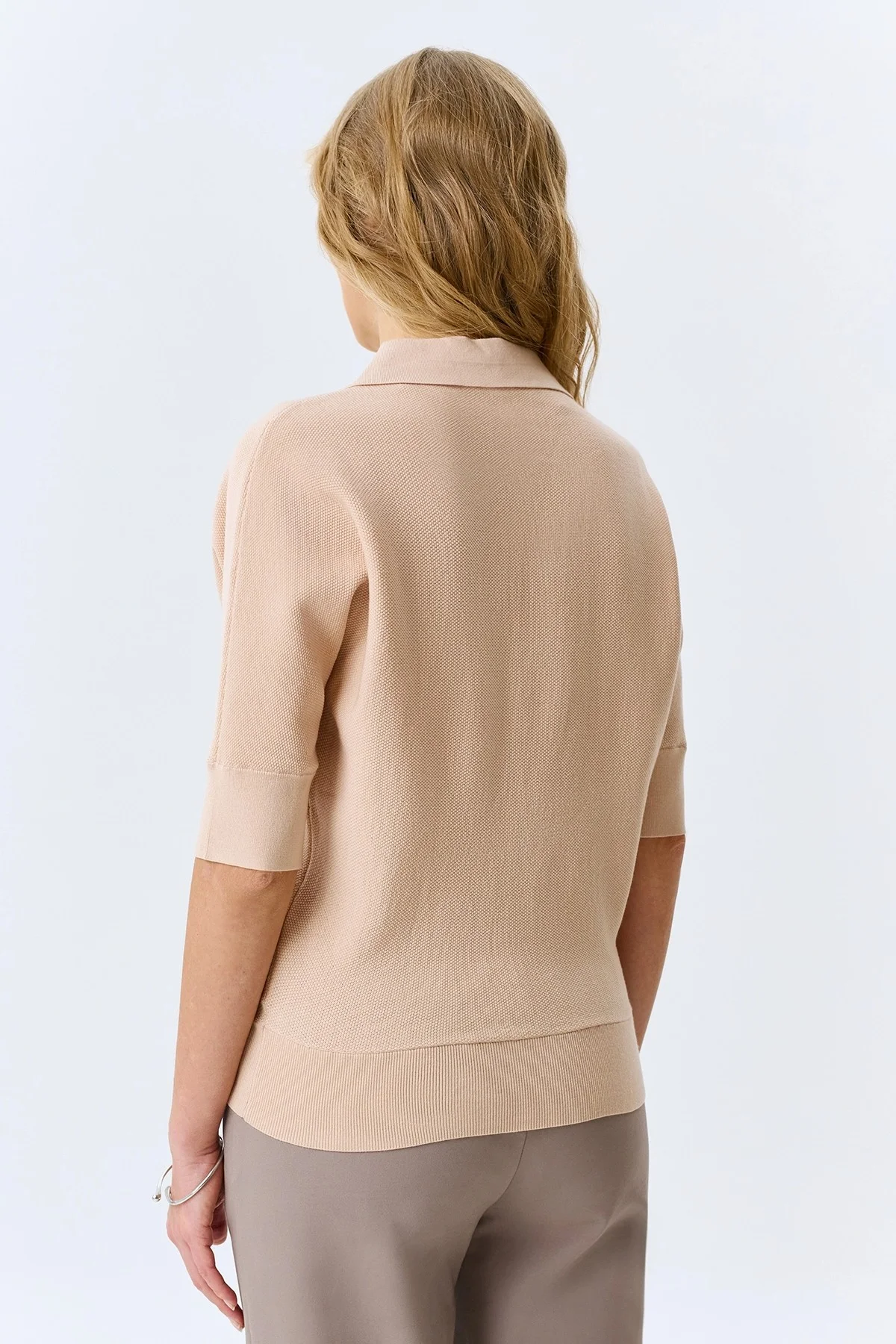 Джемпер поло из тенселя, 40