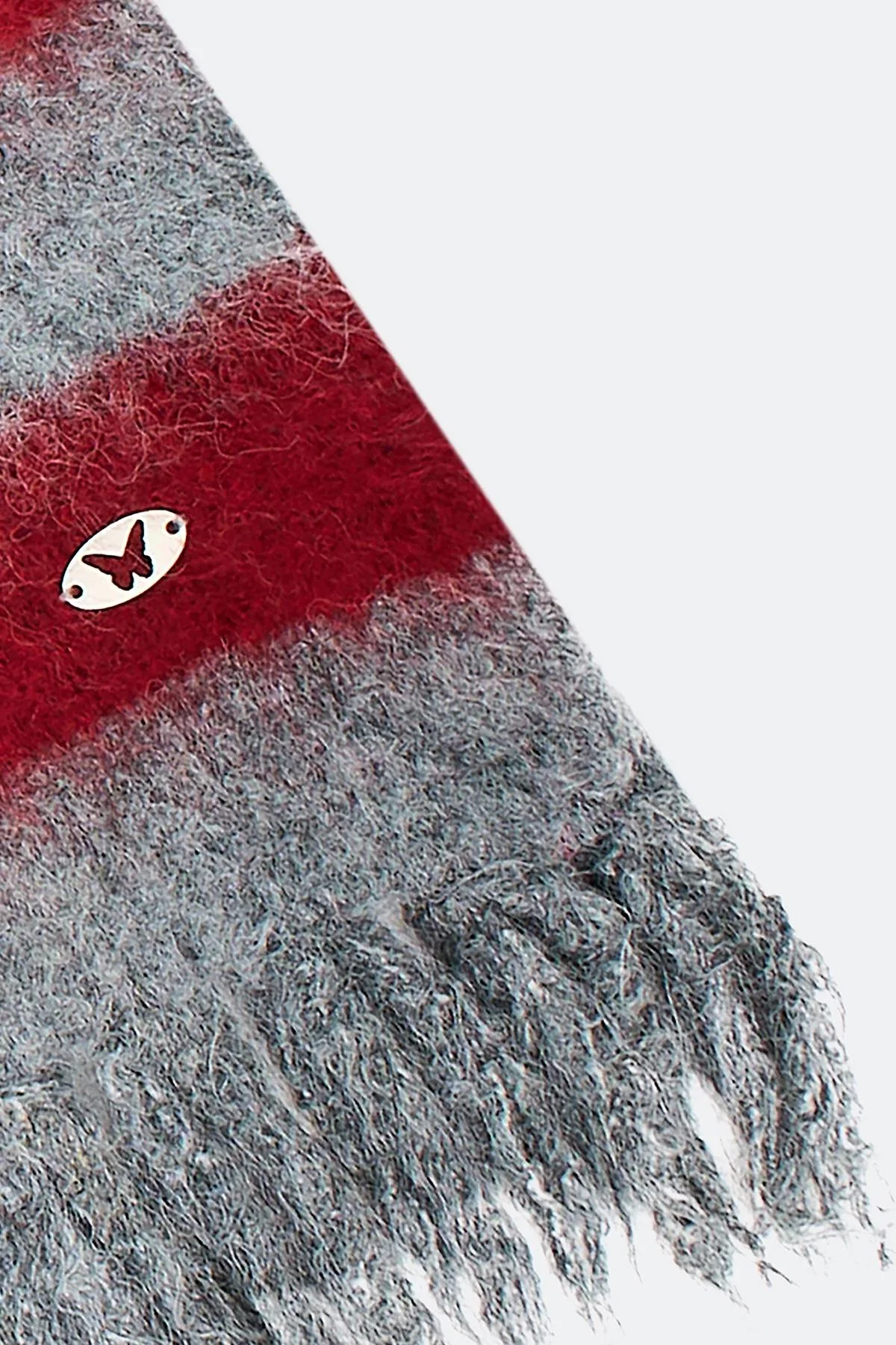 Яркий шарф в полоску, One