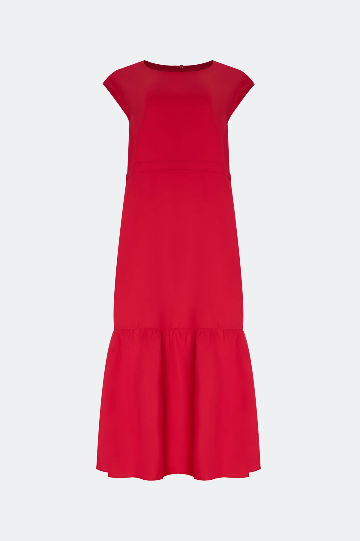 Яркое платье из лиоцелла, 38