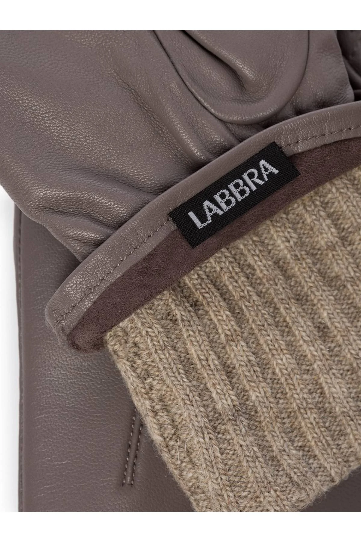 Рукавицы светло-серые, 7,5