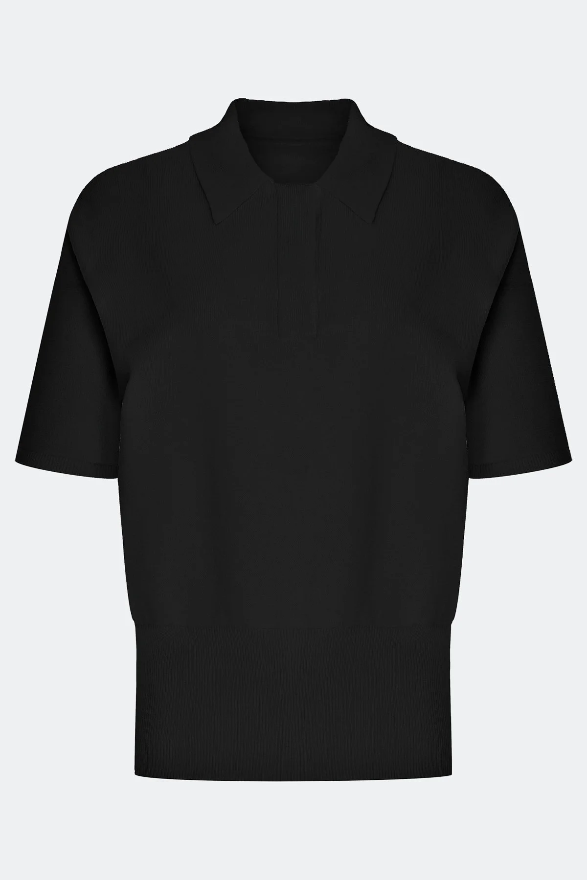 Oversize джемпер из смесовой вискозы в черном цвете, 50