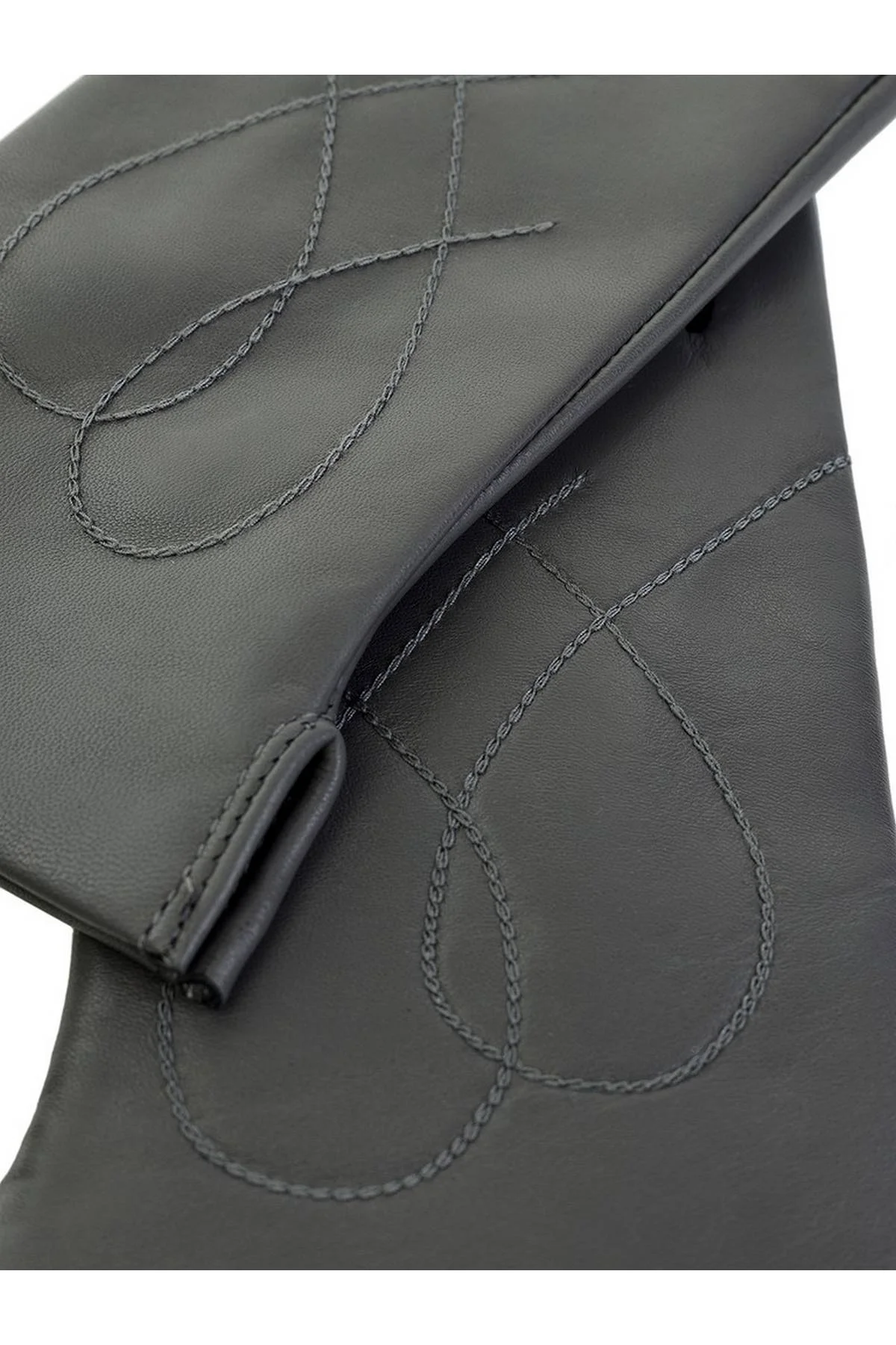 Перчатки темно-серые, 8