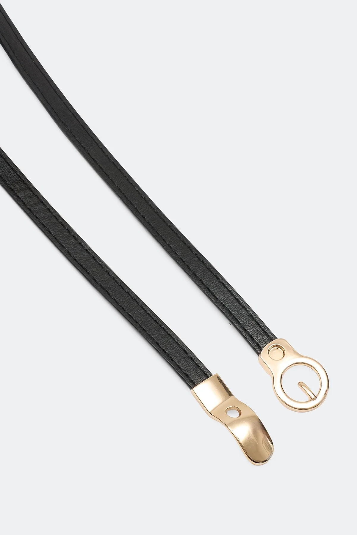 Тонкий ремень из искусственной кожи, One