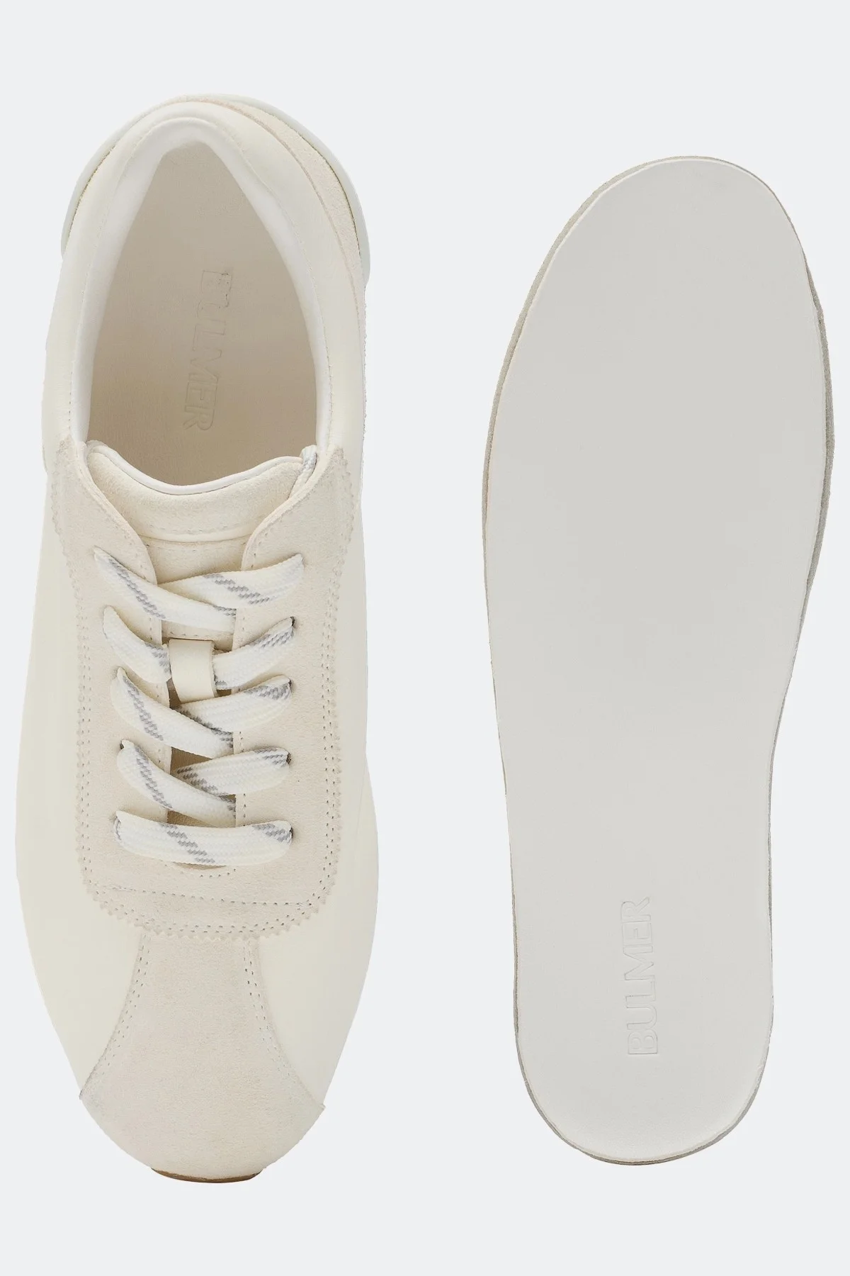 Кроссовки в ретро стиле из натуральной кожи, 38