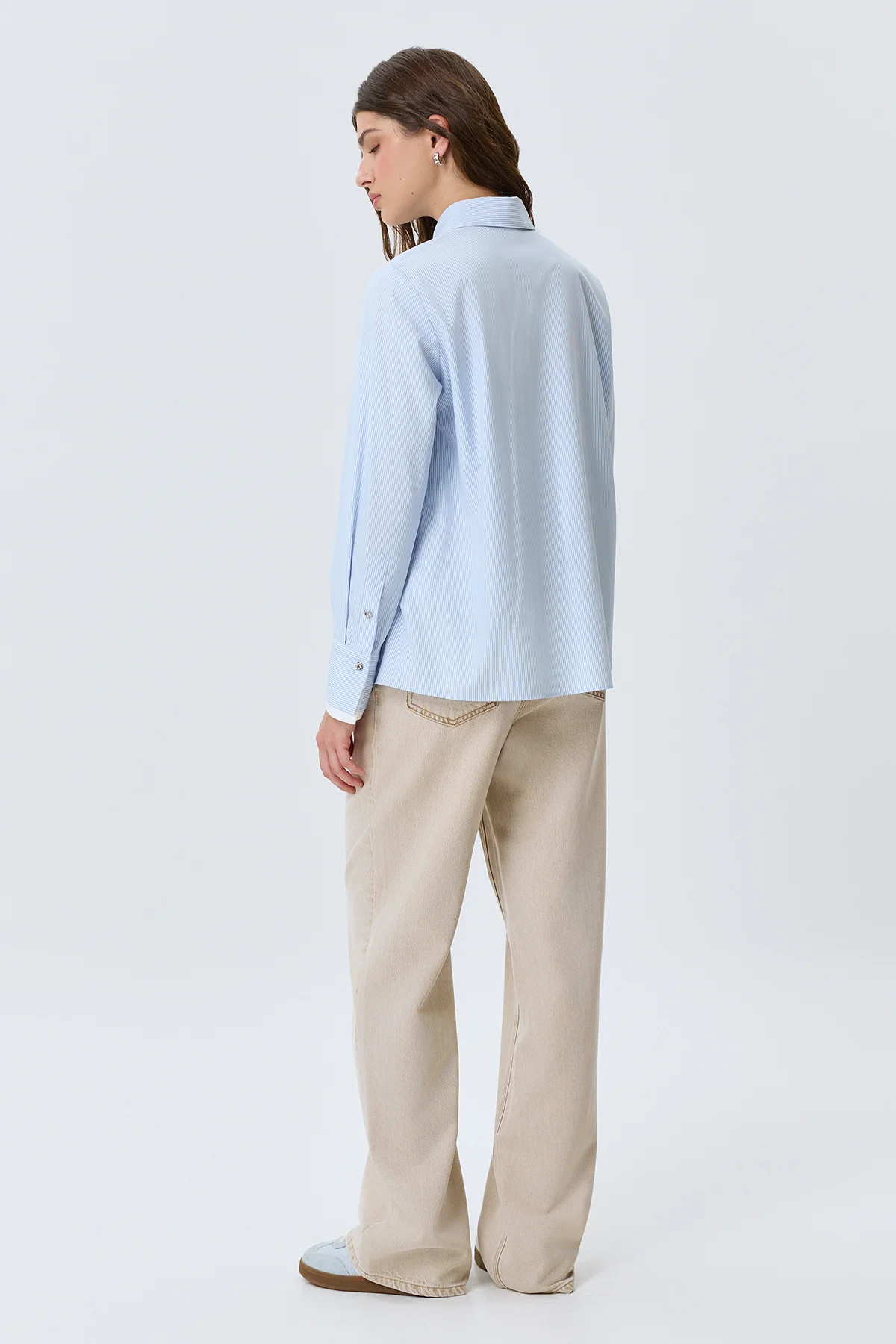 Базовая блузка из бамбукового волокна, 42