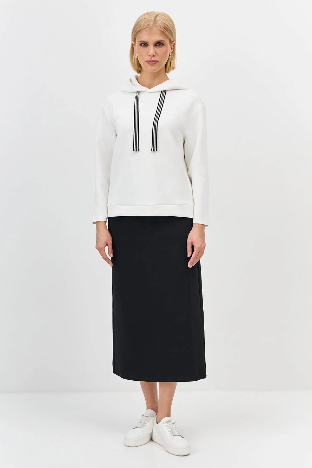 Худи из смесового модала, 34