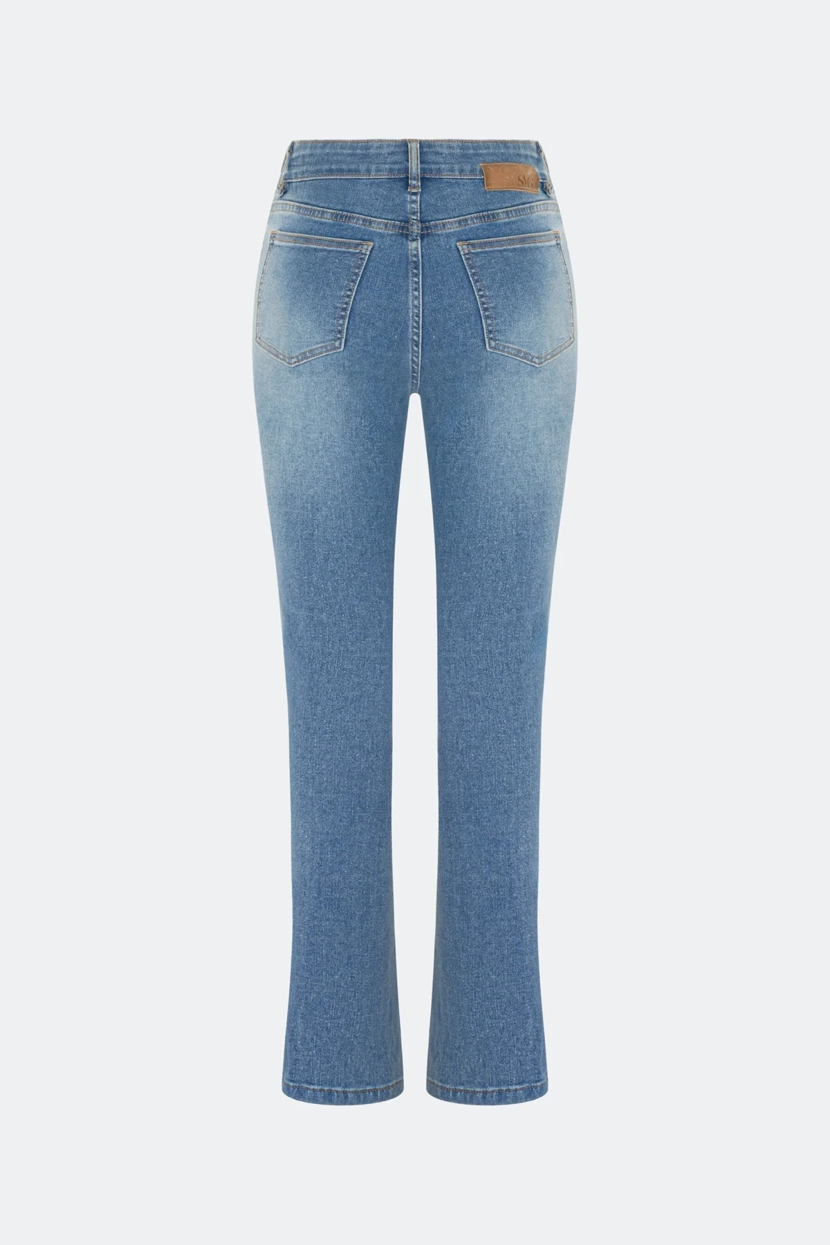 Джинсы slim fit с акцентными швами, 44