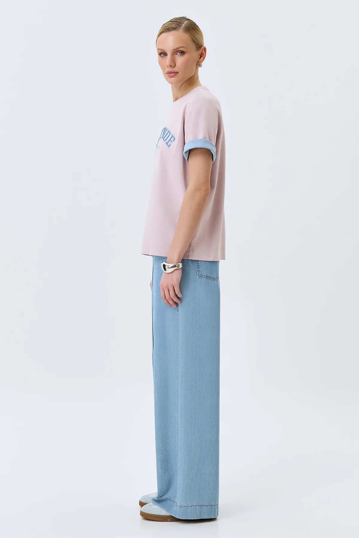 Тонкие хлопковые джинсы, 42