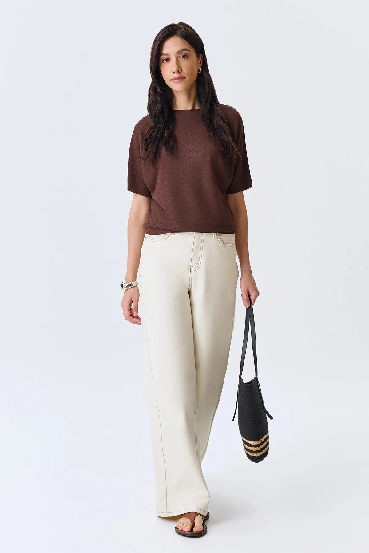 Вязаный джемпер из вискозы, 52