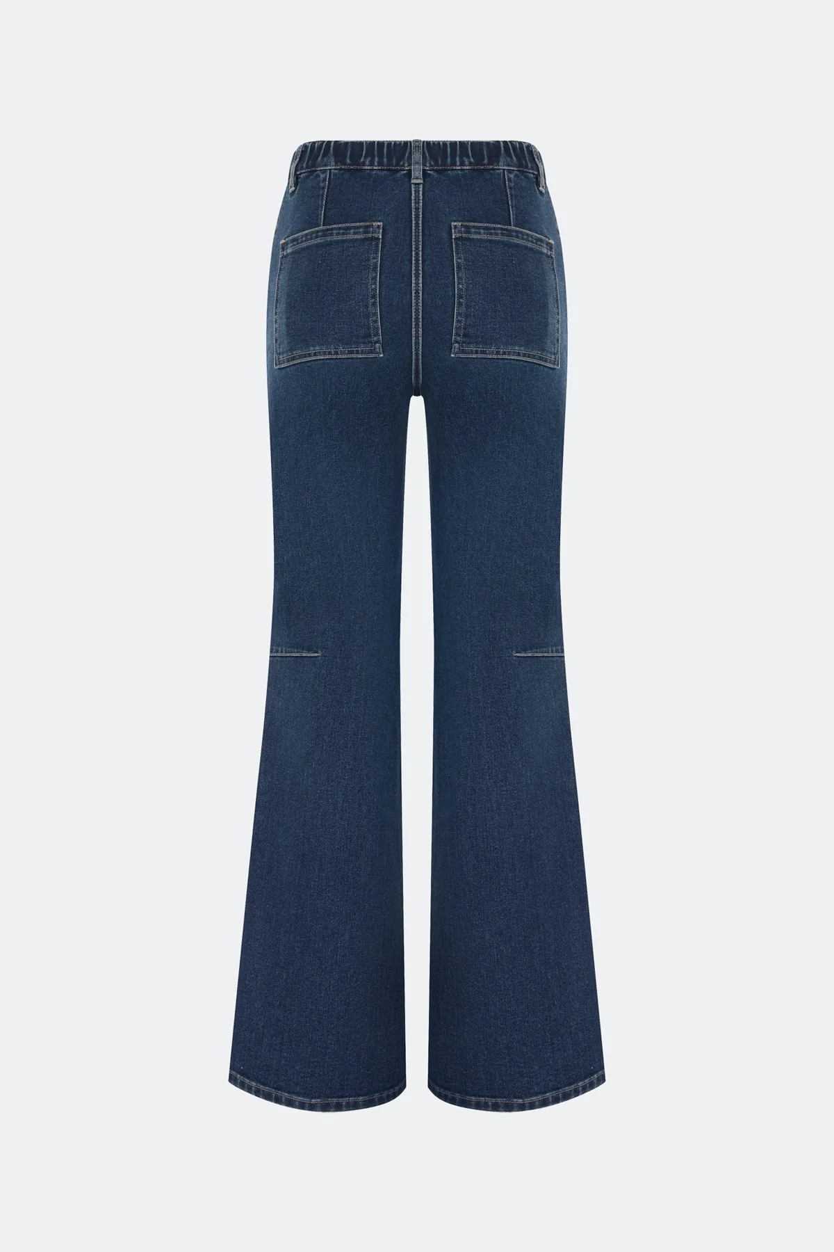 Джинсы Wide leg с вытачками, 44