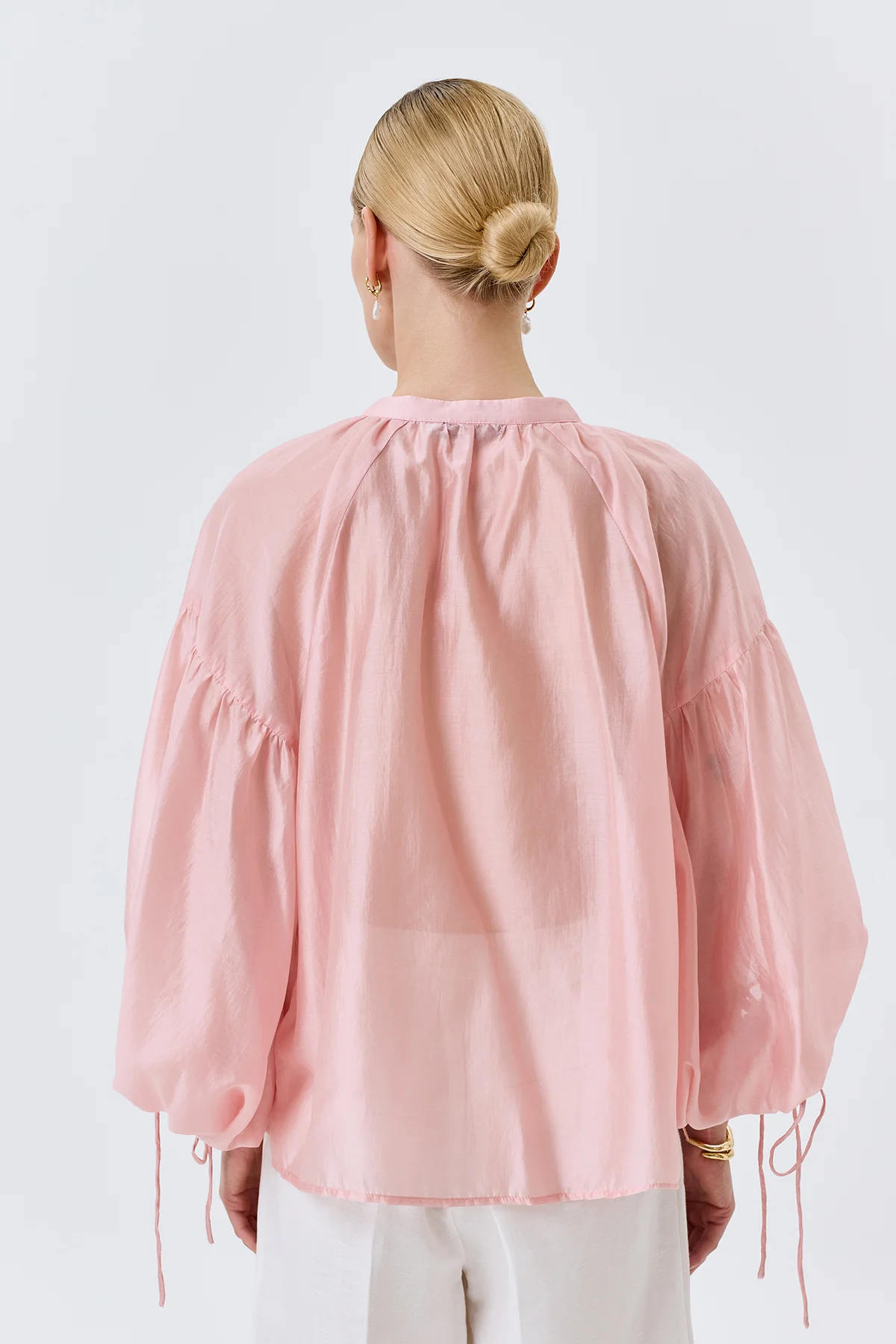 Романтичная блузка в стиле "Бохо-шик", 44