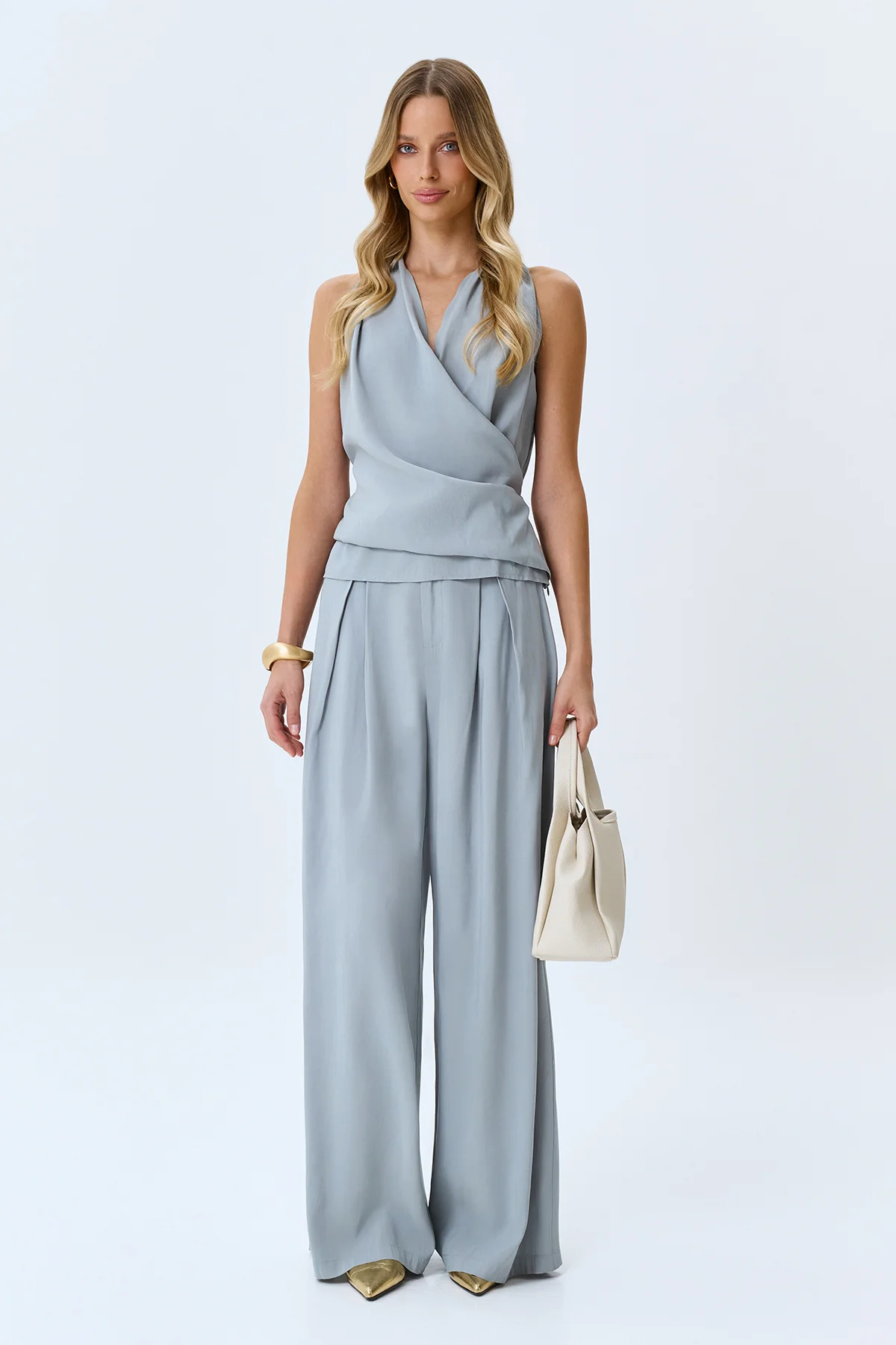 Брюки-палаццо из района, 48