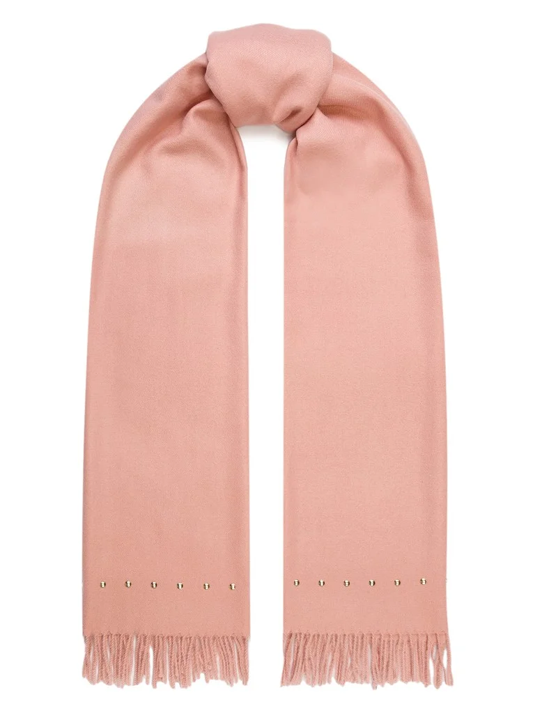 Палантин Женский розовый, One